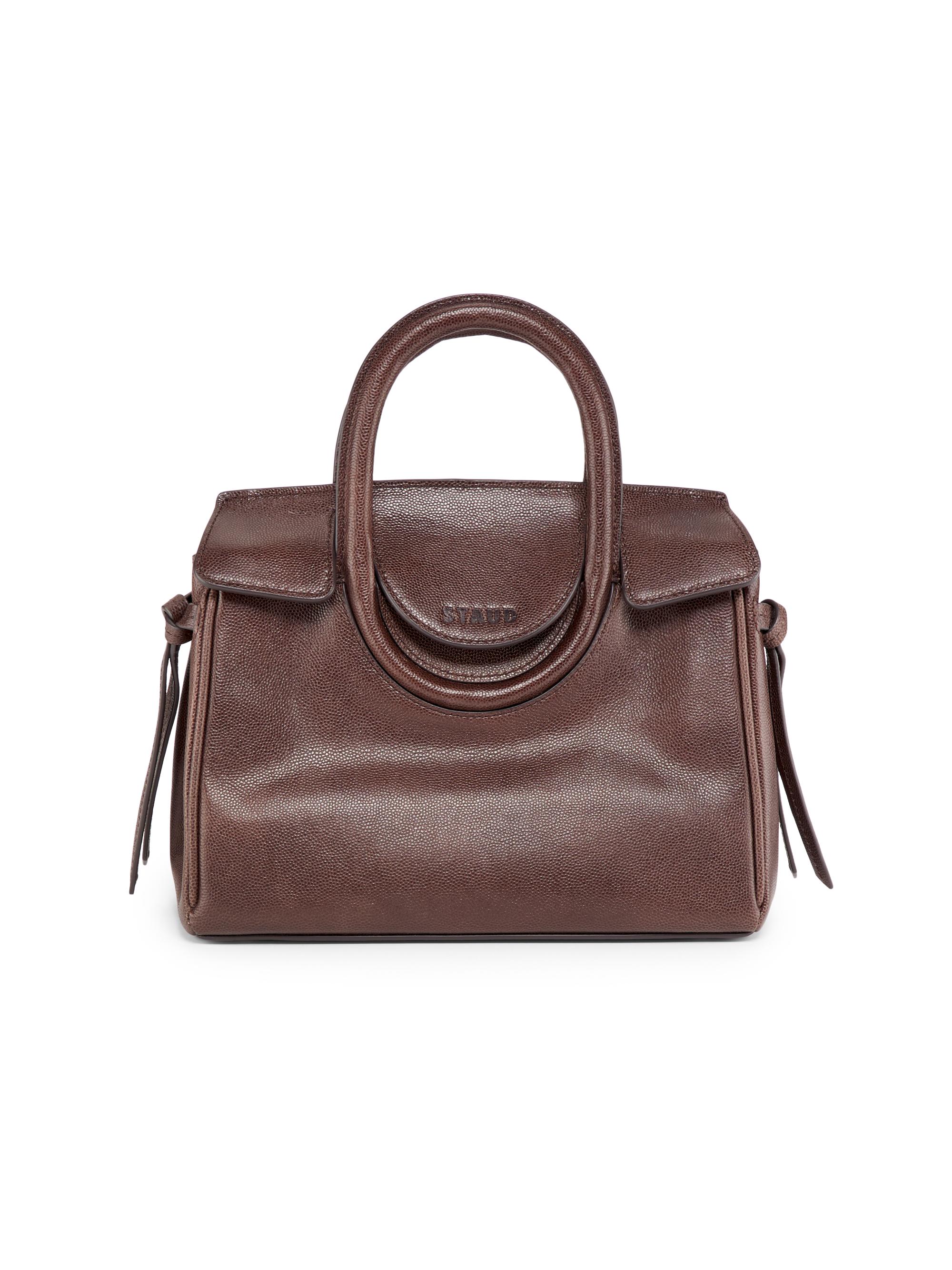 Staud Maude Leather Top Handle Carryall | Saks Fifth Avenue