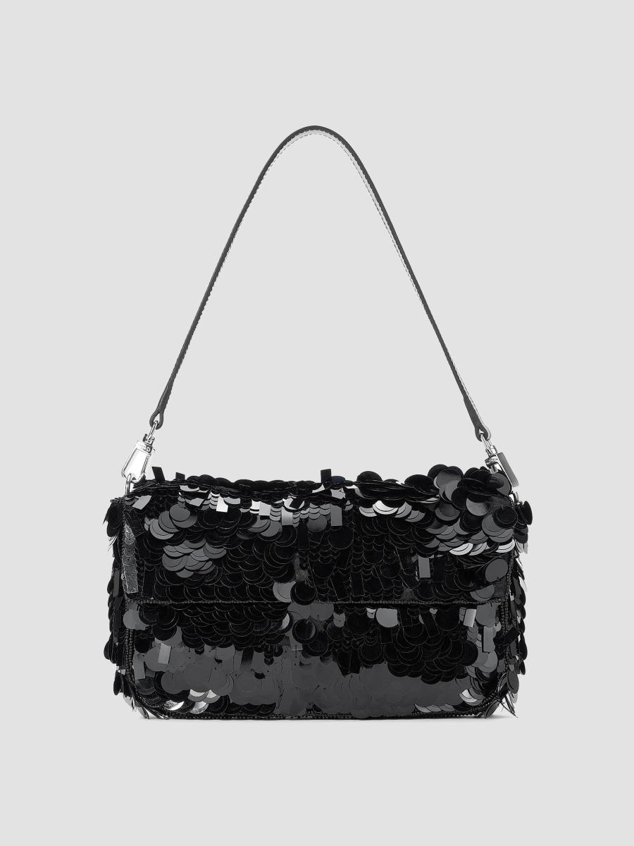 STAUD Timmy Sequined Shoulder Bag | Saks Fifth Avenue