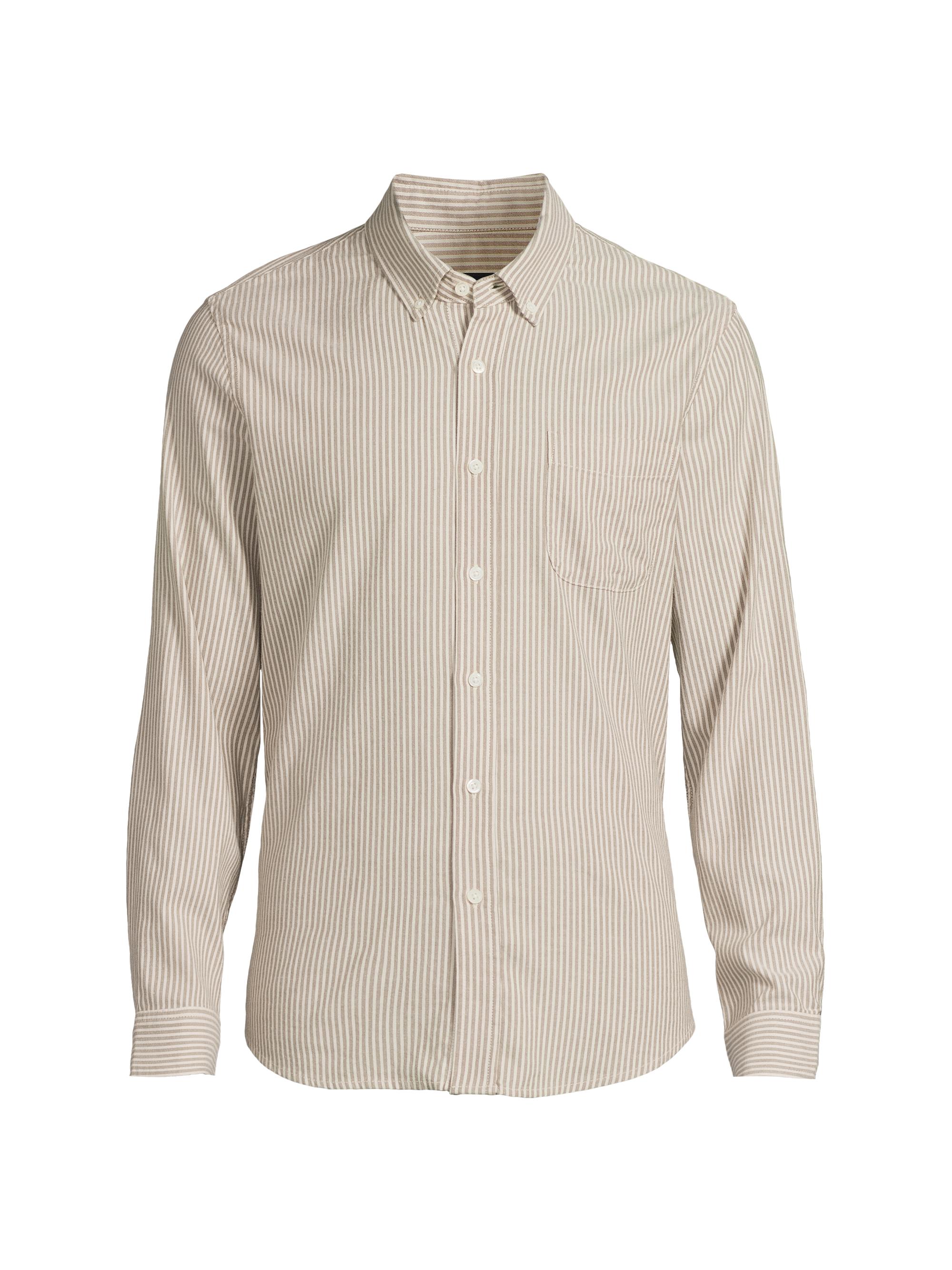 Rails Men's Vance Striped Shirt - Cedar Oat Stripe