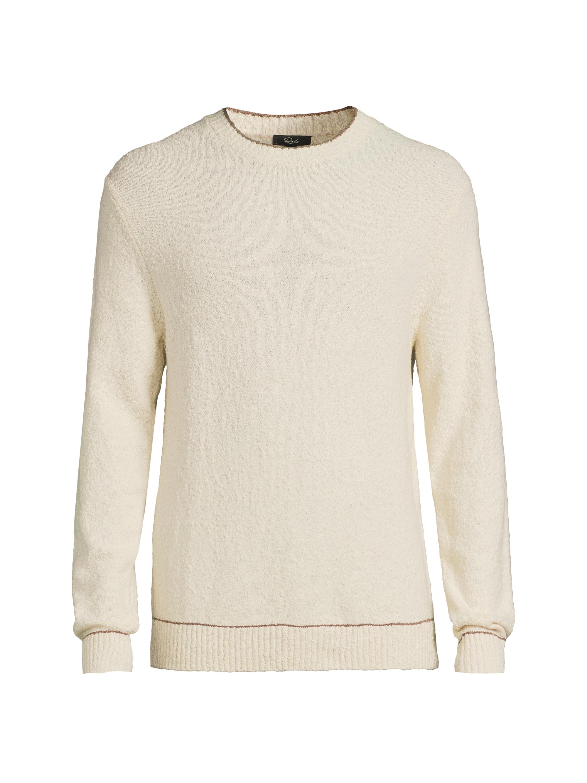 Rails Men's Franco Crewneck Sweater - Cream