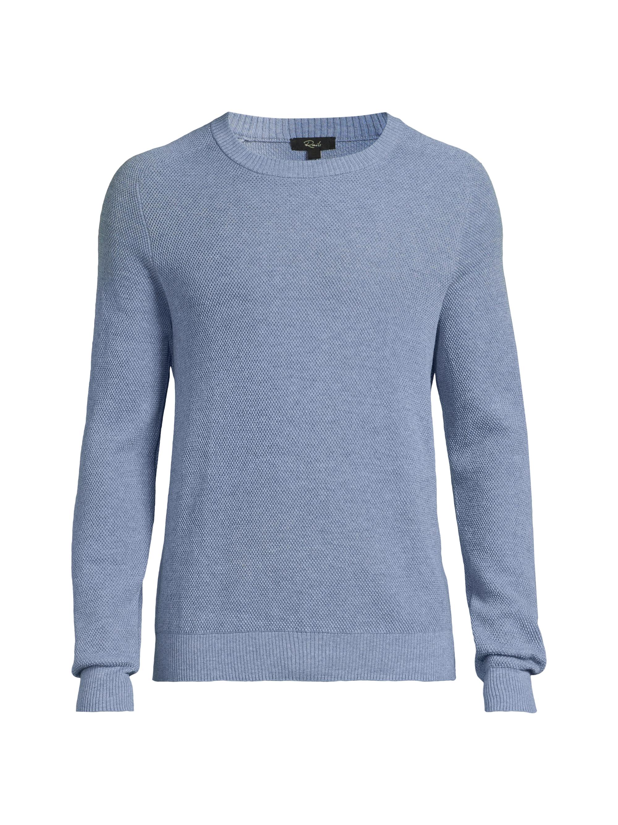 Rails Men's Vann Crewneck Sweater - Light Blue Heather