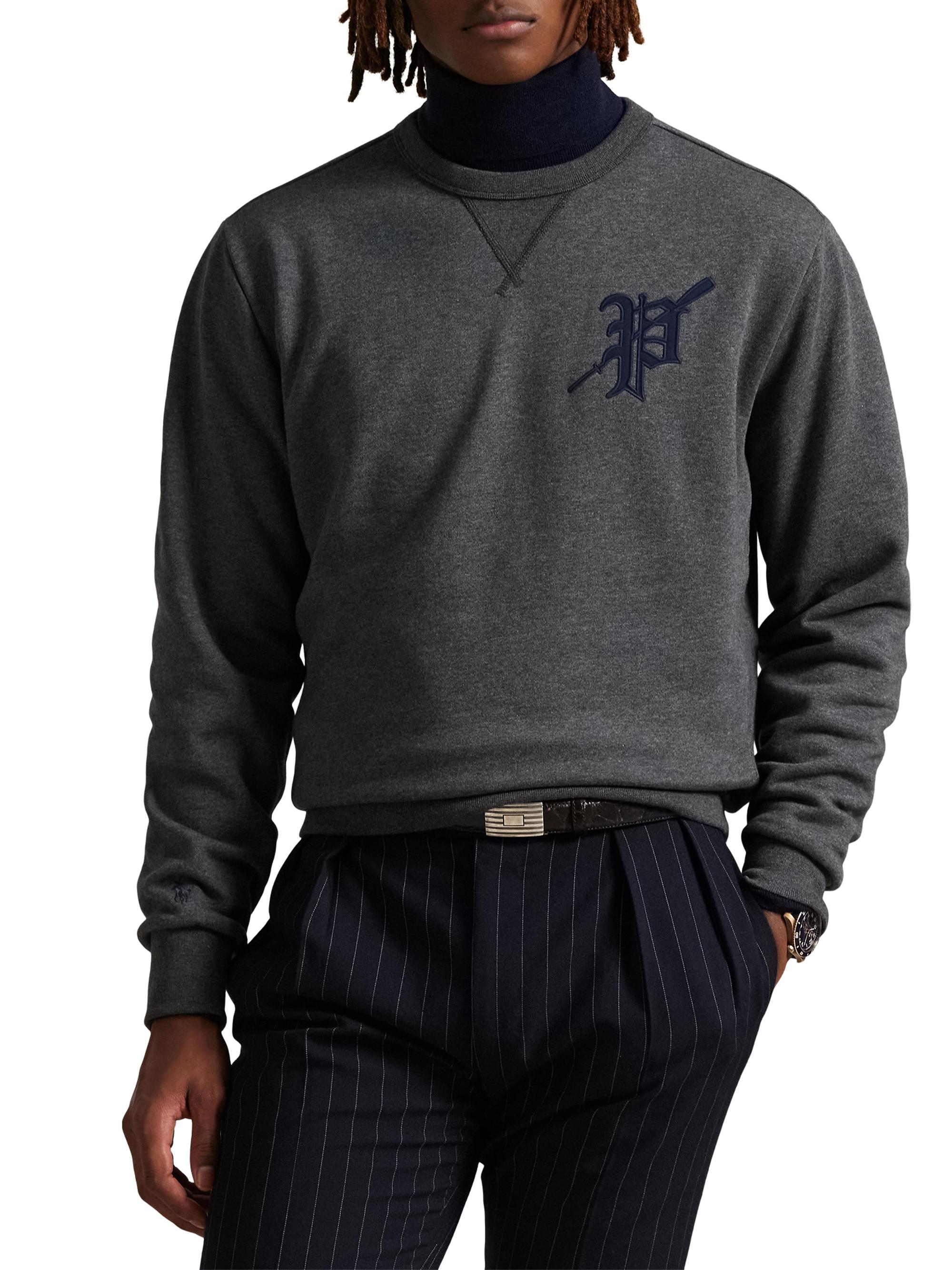Polo Ralph Lauren Graphic Fleece Crewneck Sweatshirt | Saks Fifth