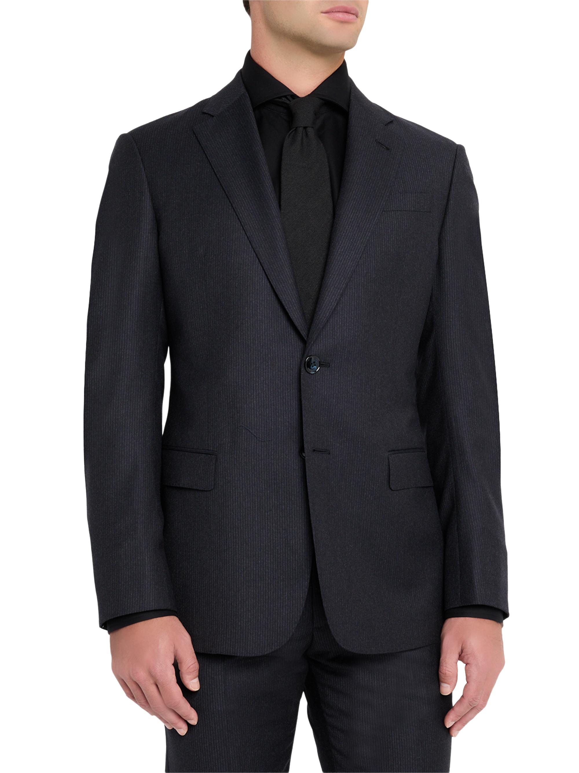 Giorgio Armani Micro Pinstriped Virgin-Wool Single-Breasted Suit