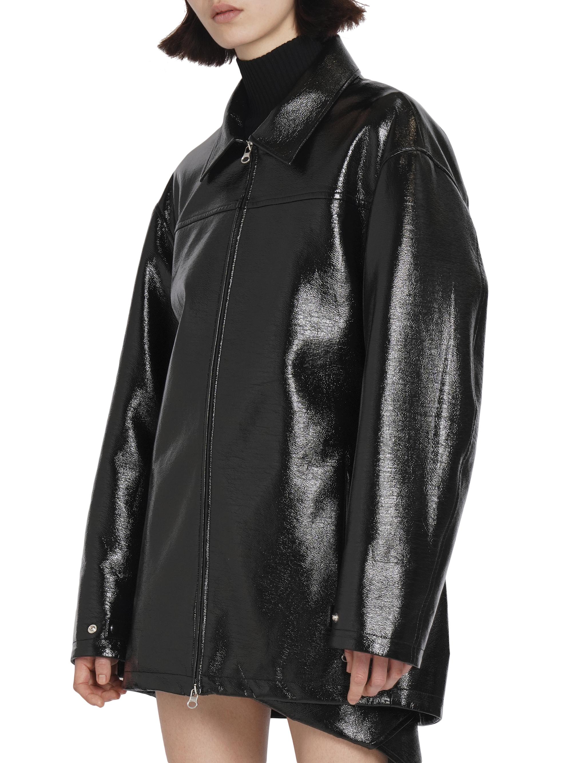 Courreges Vinyl Maxi Bomber Jacket | Saks Fifth Avenue