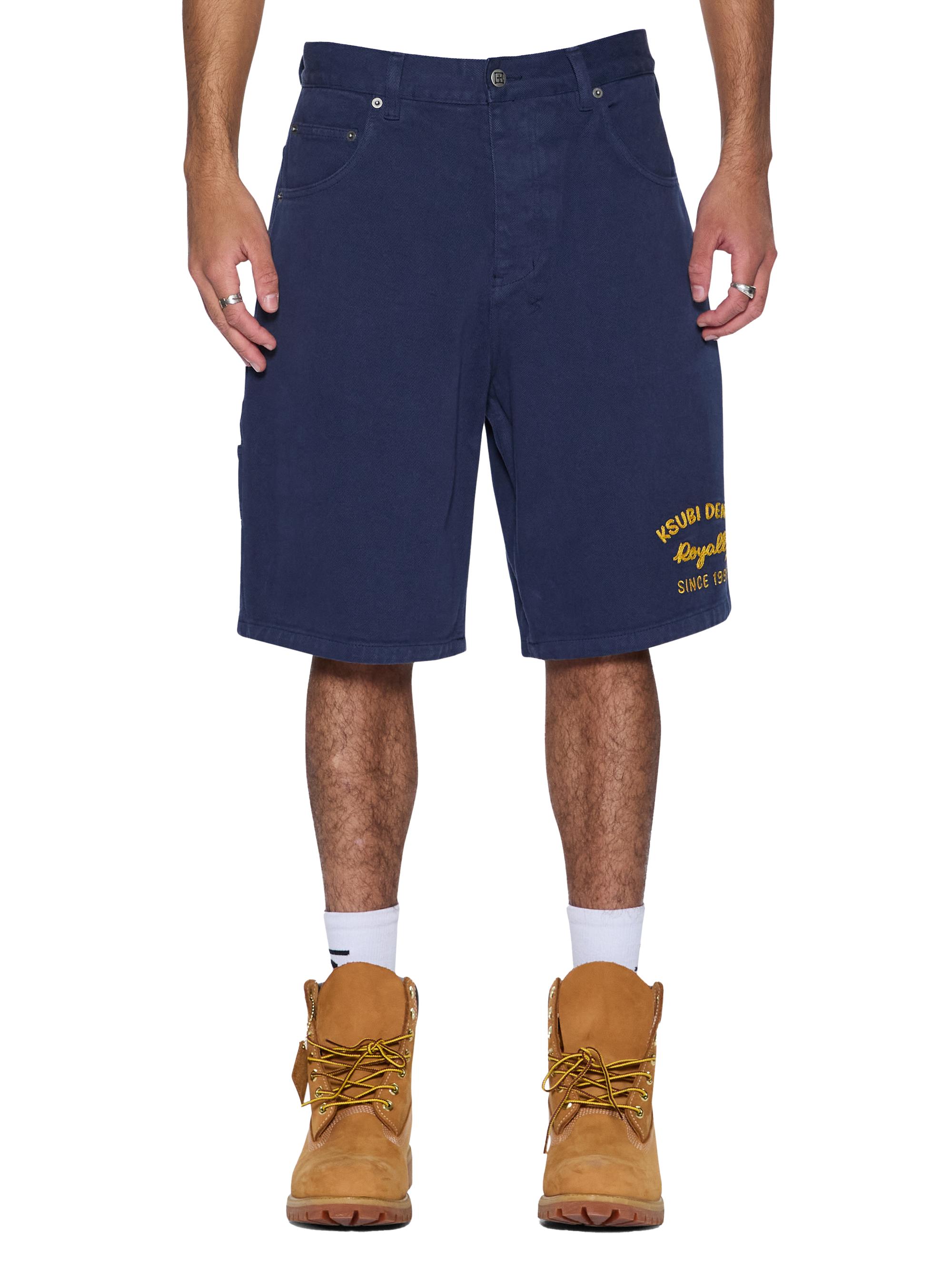 Ksubi Men's Neo-Nostalgia Maxx Mechanik Denim Shorts - Navy