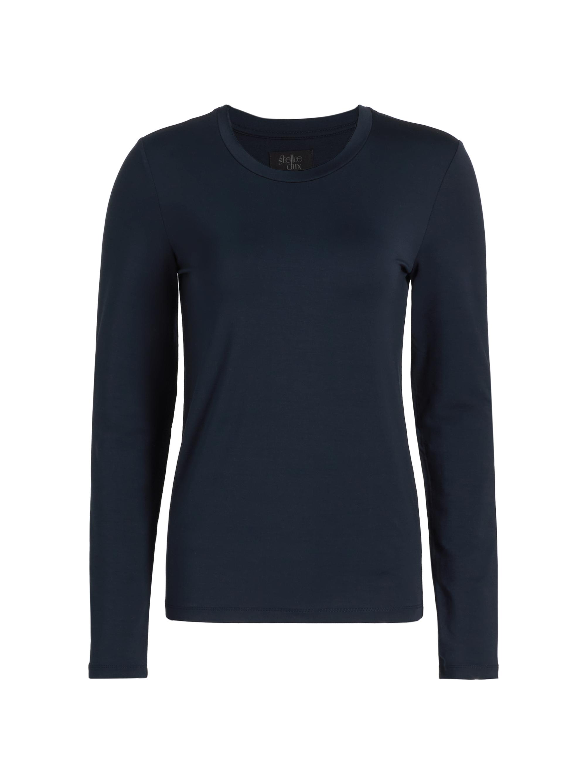 Stellae Dux Women's Mesa Long Sleeve T-Shirt - Navy | Thumbnail 8