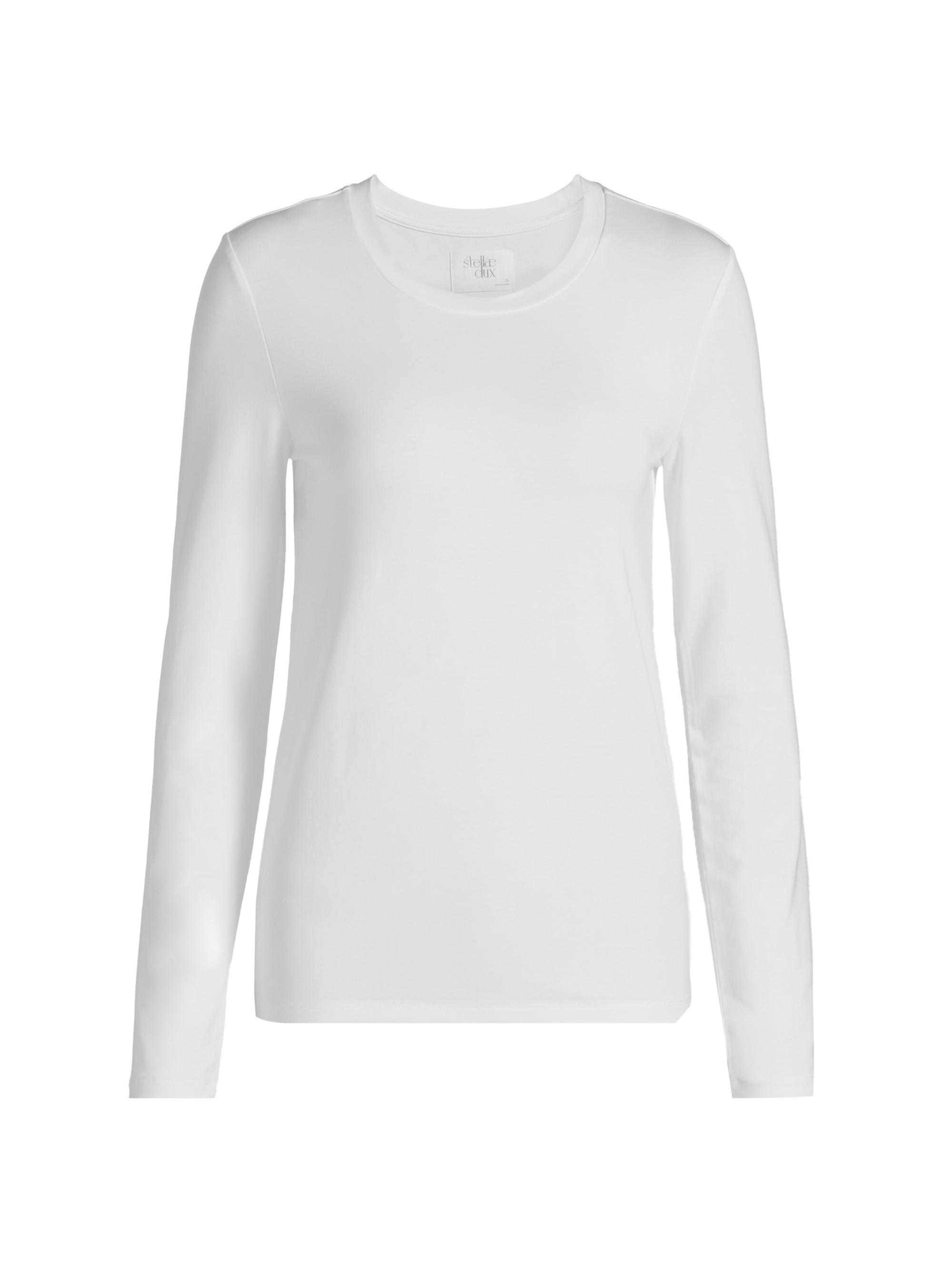 Stellae Dux Women's Mesa Long Sleeve T-Shirt - White