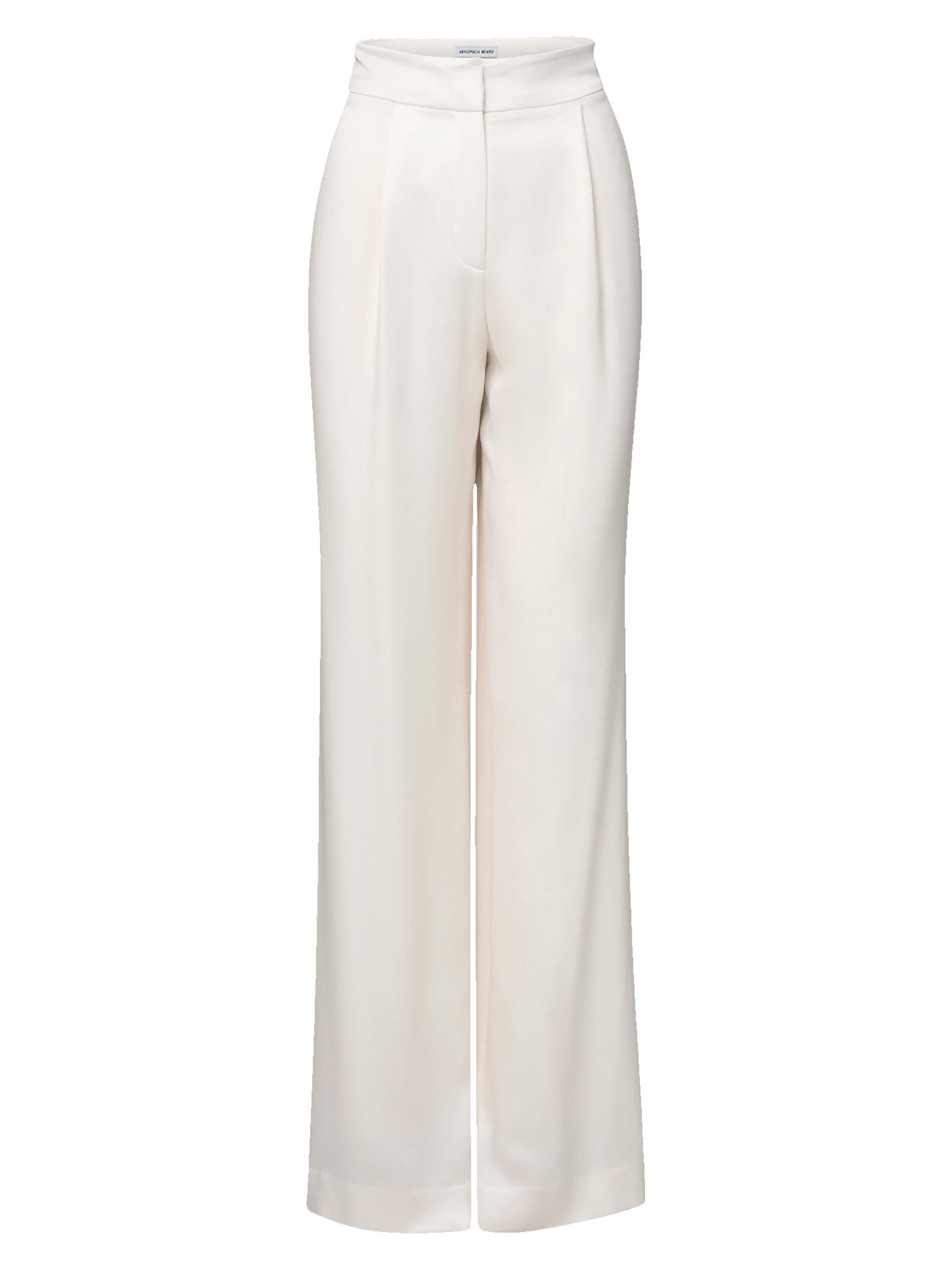 Veronica Beard Women's Robinne Pleated Pants - Dove