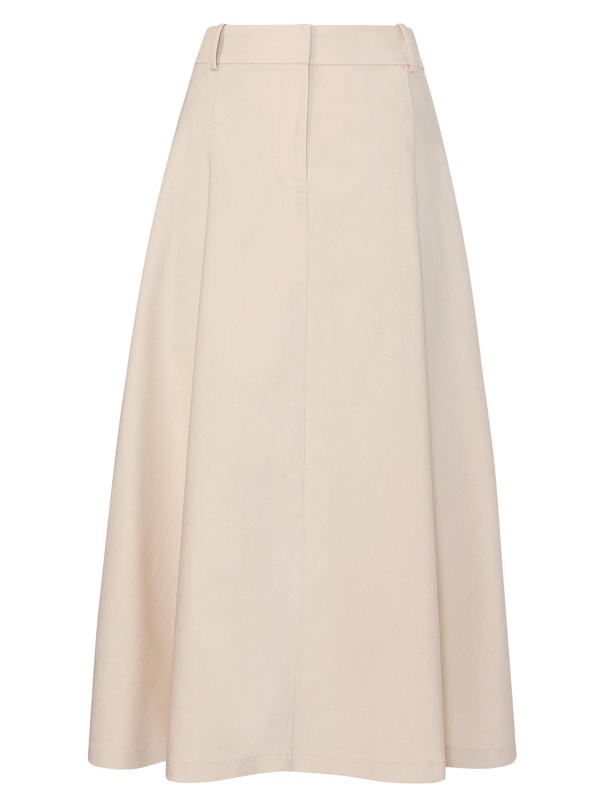 M.M.LaFleur Women's Olia Breeze Cotton Viscose Skirt - Natural