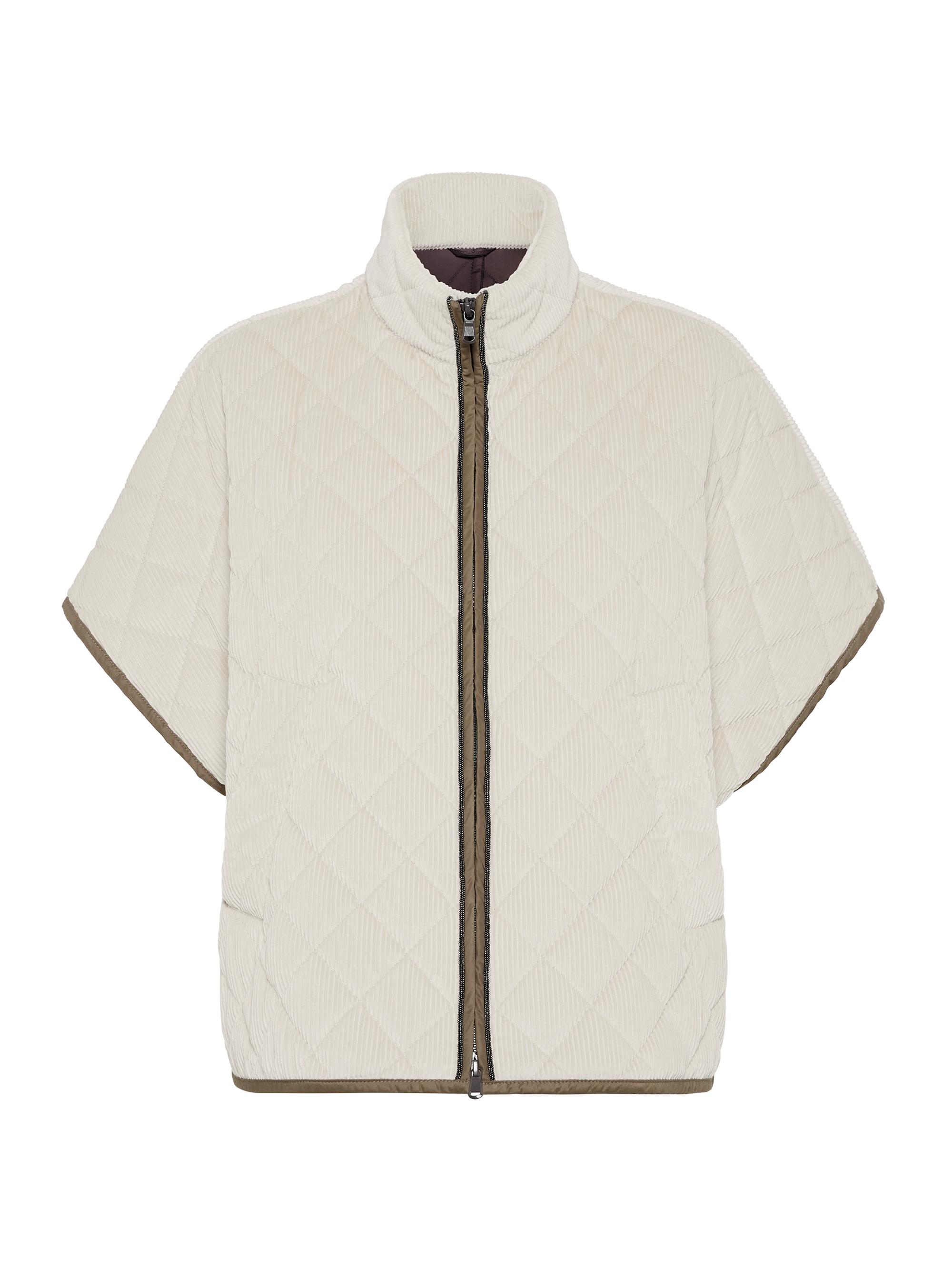 Brunello Cucinelli Denim Effect Twill Bomber Jacket | Saks