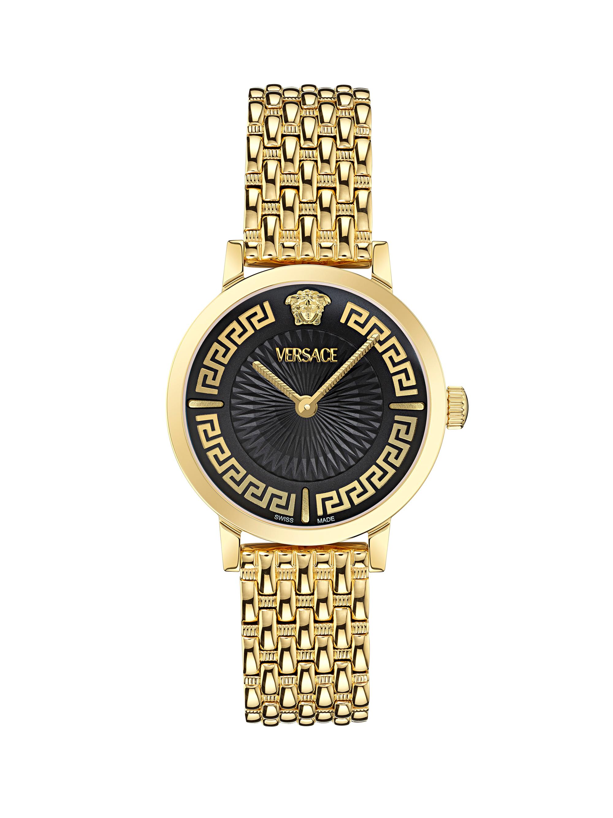 Versace Women's Greca Fortuna Goldtone Bracelet Watch/35MM - Yellow Gold