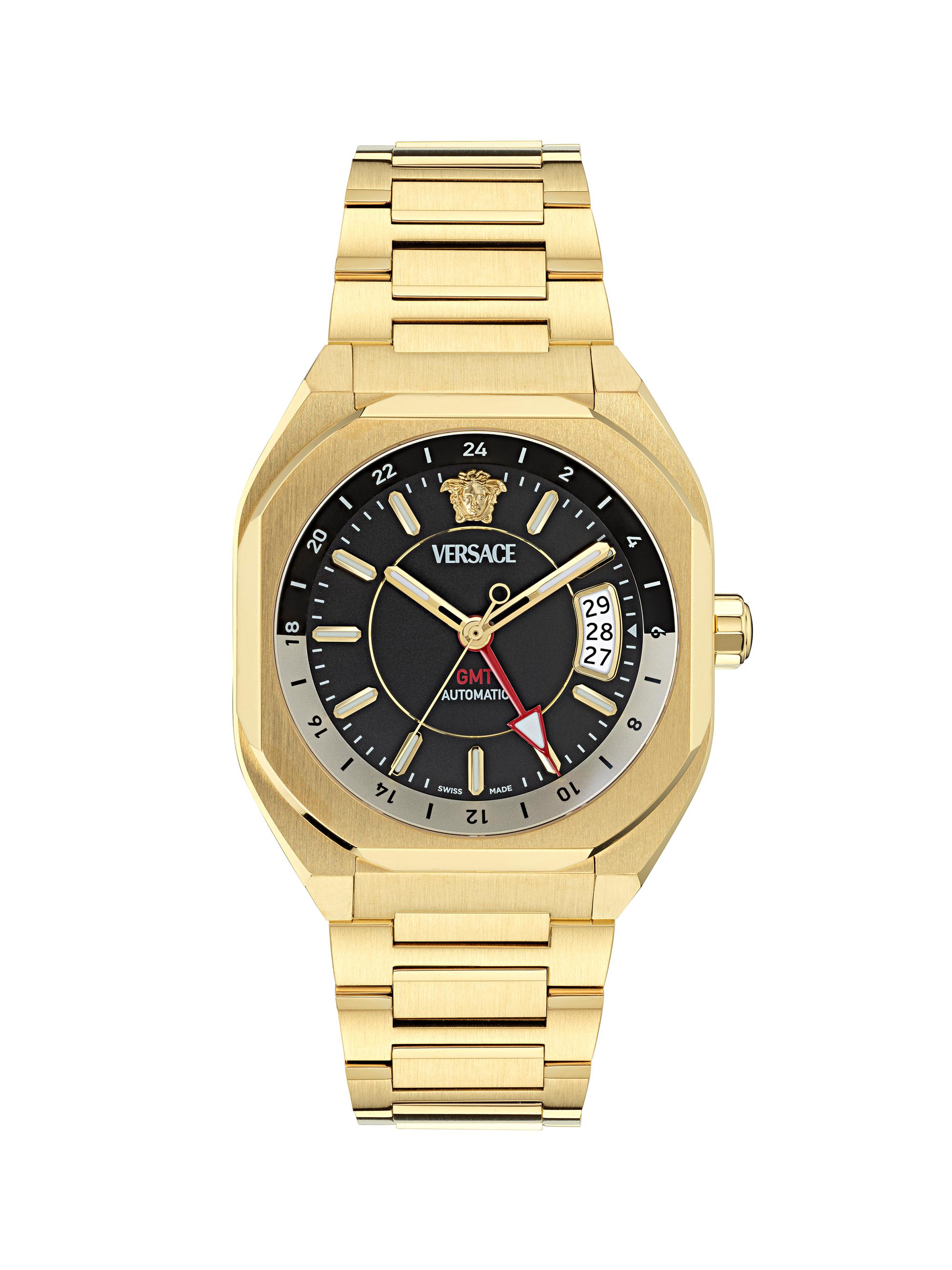 Versace Medusa Infinite IP Yellow Gold Bracelet Watch/45MM | Saks