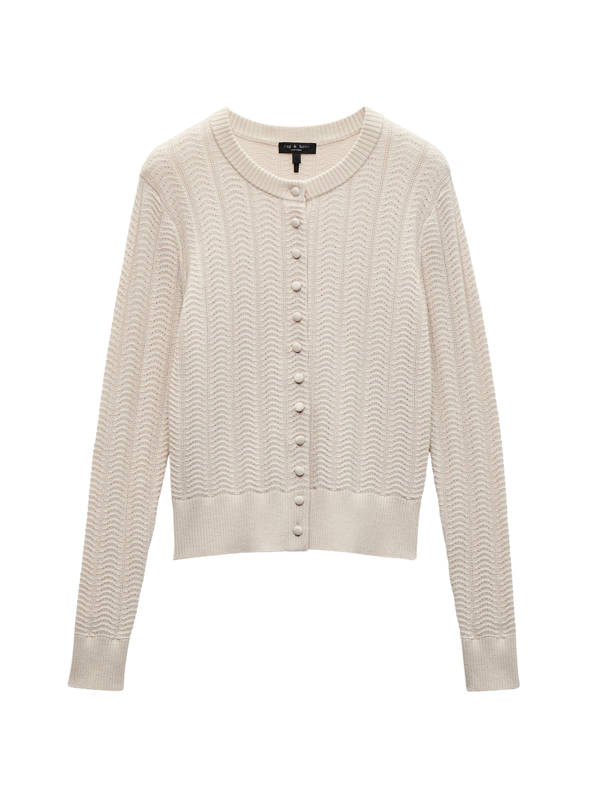 Bibiy. STELLAR OPEN CARDIGAN ホワイト Bibiy.】STELLAR OPEN CARDIGAN ホワイト BIBIY. MADE | STELLAR OPEN