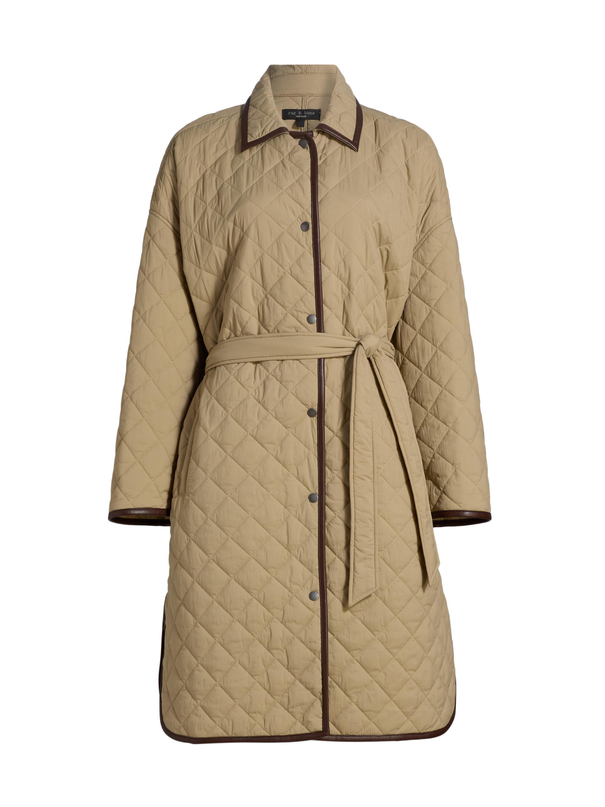 rag & bone Women's Kelly Quilted Jacket - Tan
