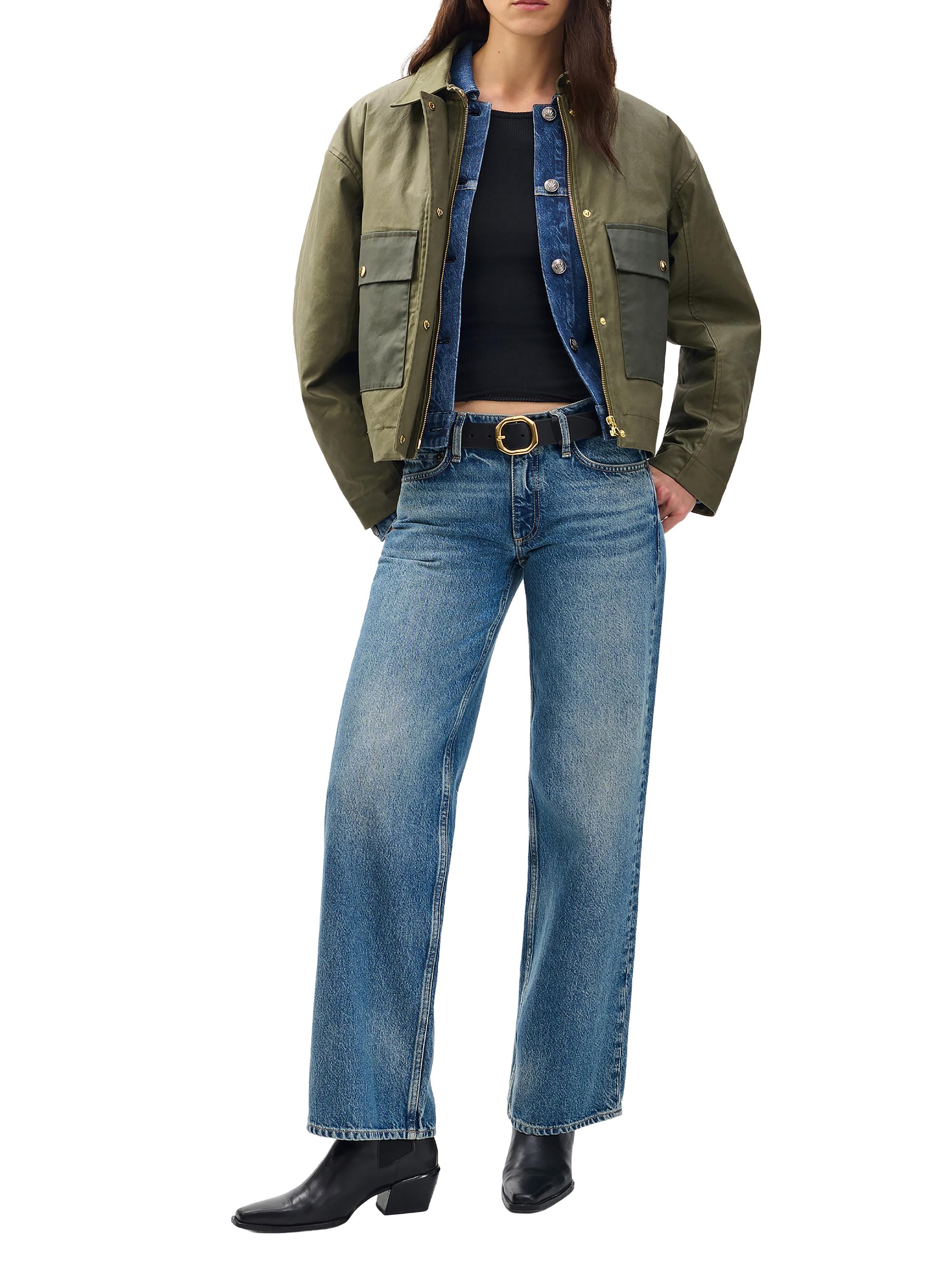 rag & bone Nonie Canvas Zip-Front Jacket | Saks Fifth Avenue