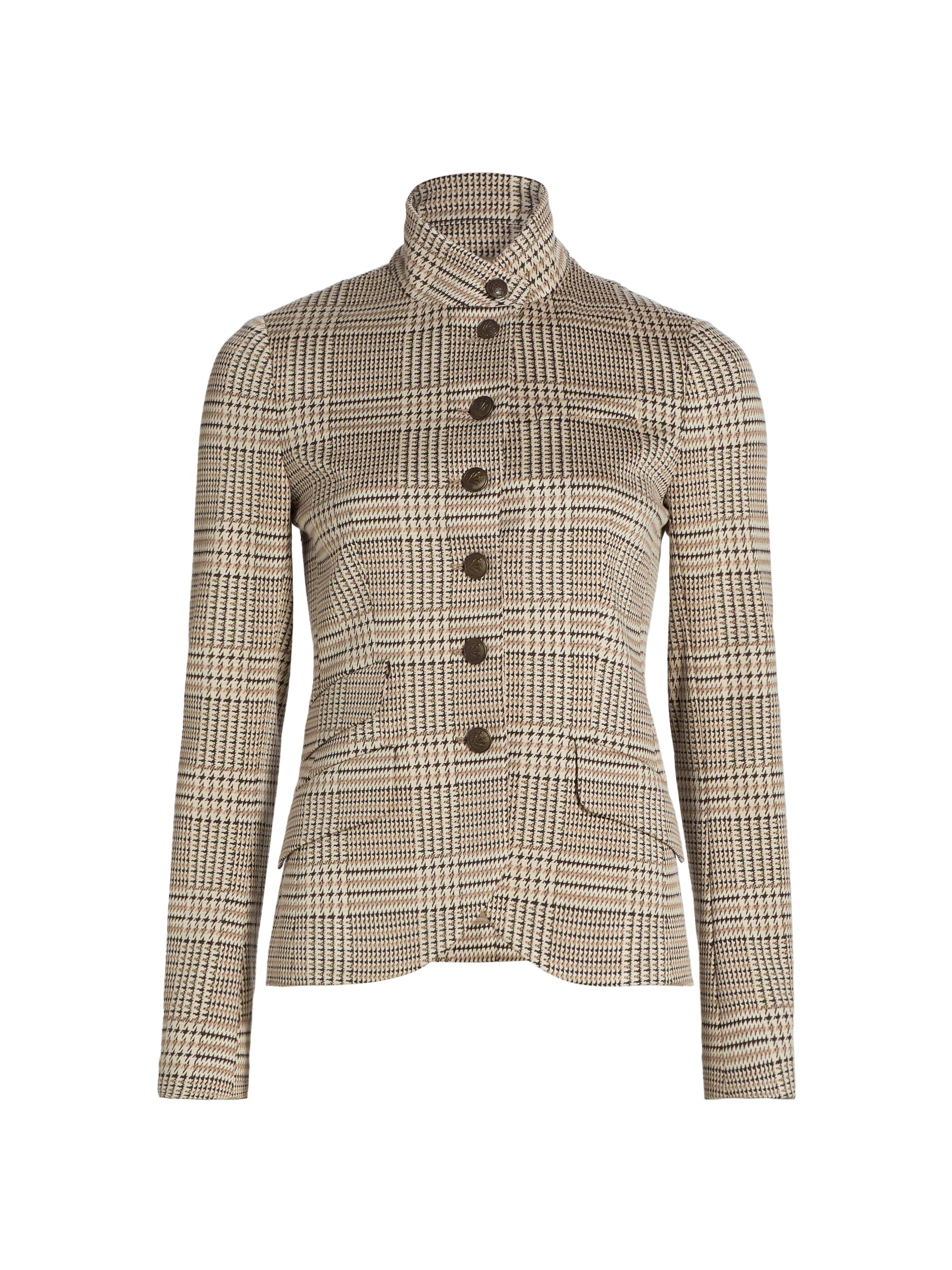 rag bone Slade Plaid Ponte Single-Breasted Blazer Saks Fifth