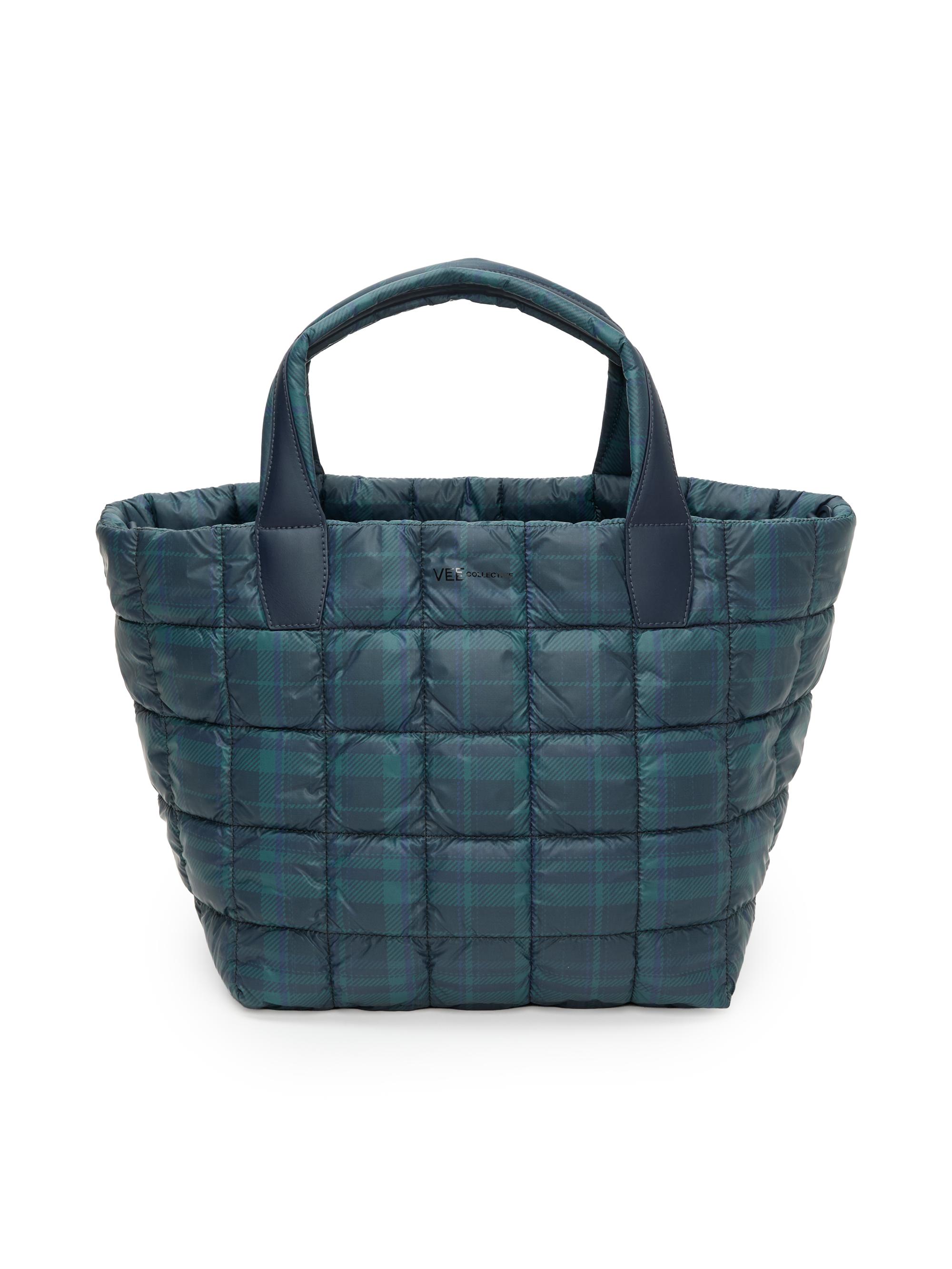 Vee Collective Women's Porter  Plaid Tote Bag - Ivy Plaid
