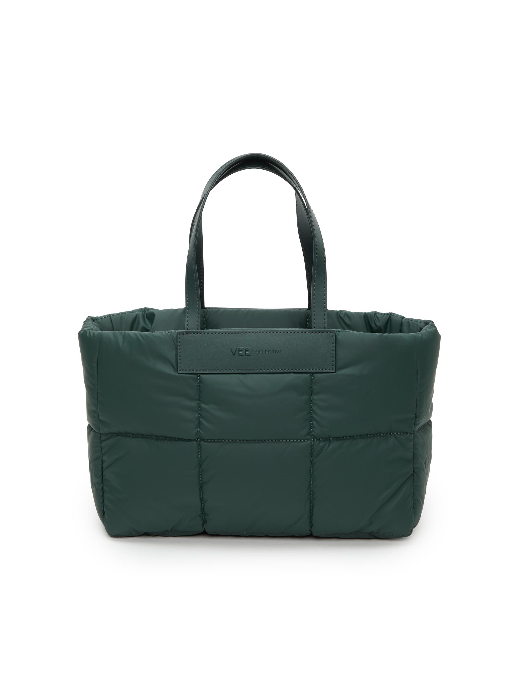 Vee Collective Women's Porter  Marché Quilted Tote Bag - Bottle Green