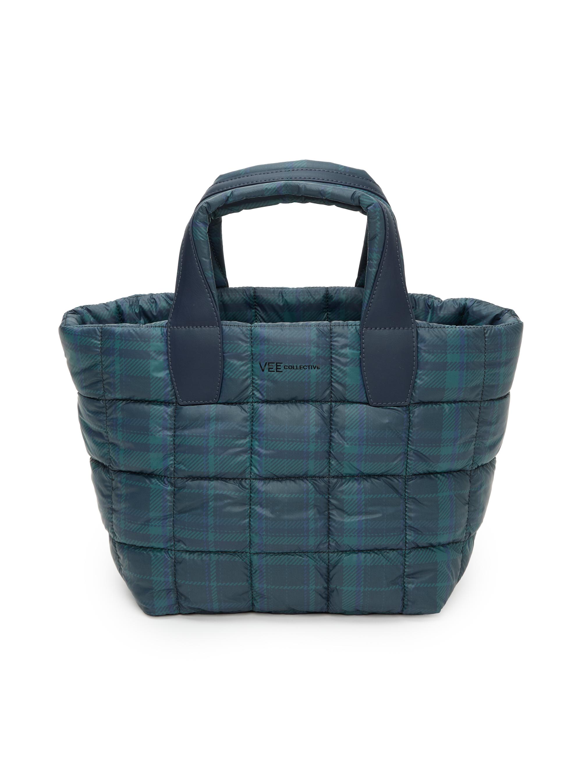 Vee Collective Women's Porter  Plaid Tote Bag - Ivy Plaid