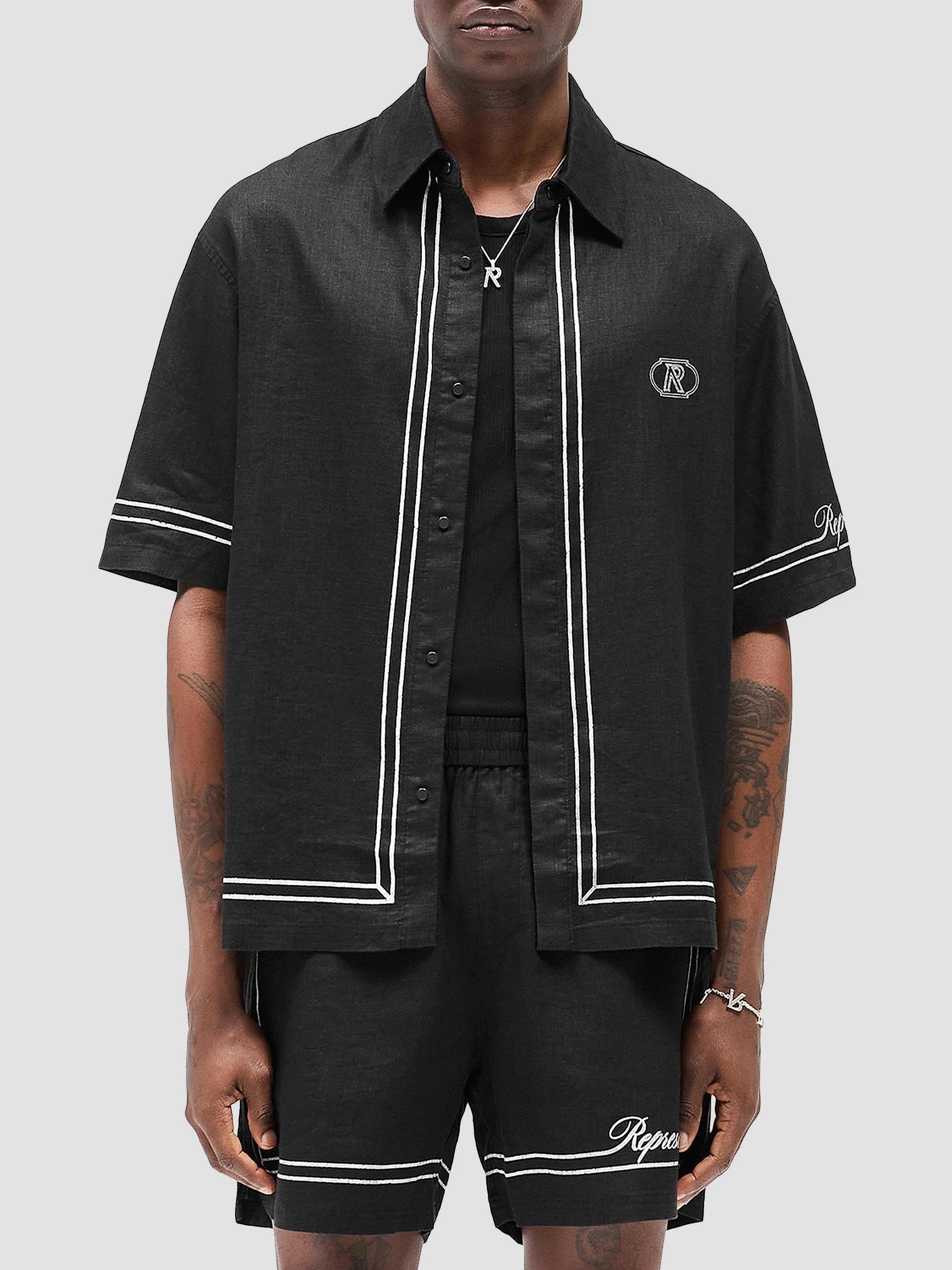 Represent Logo Border Shirt | Saks Fifth Avenue