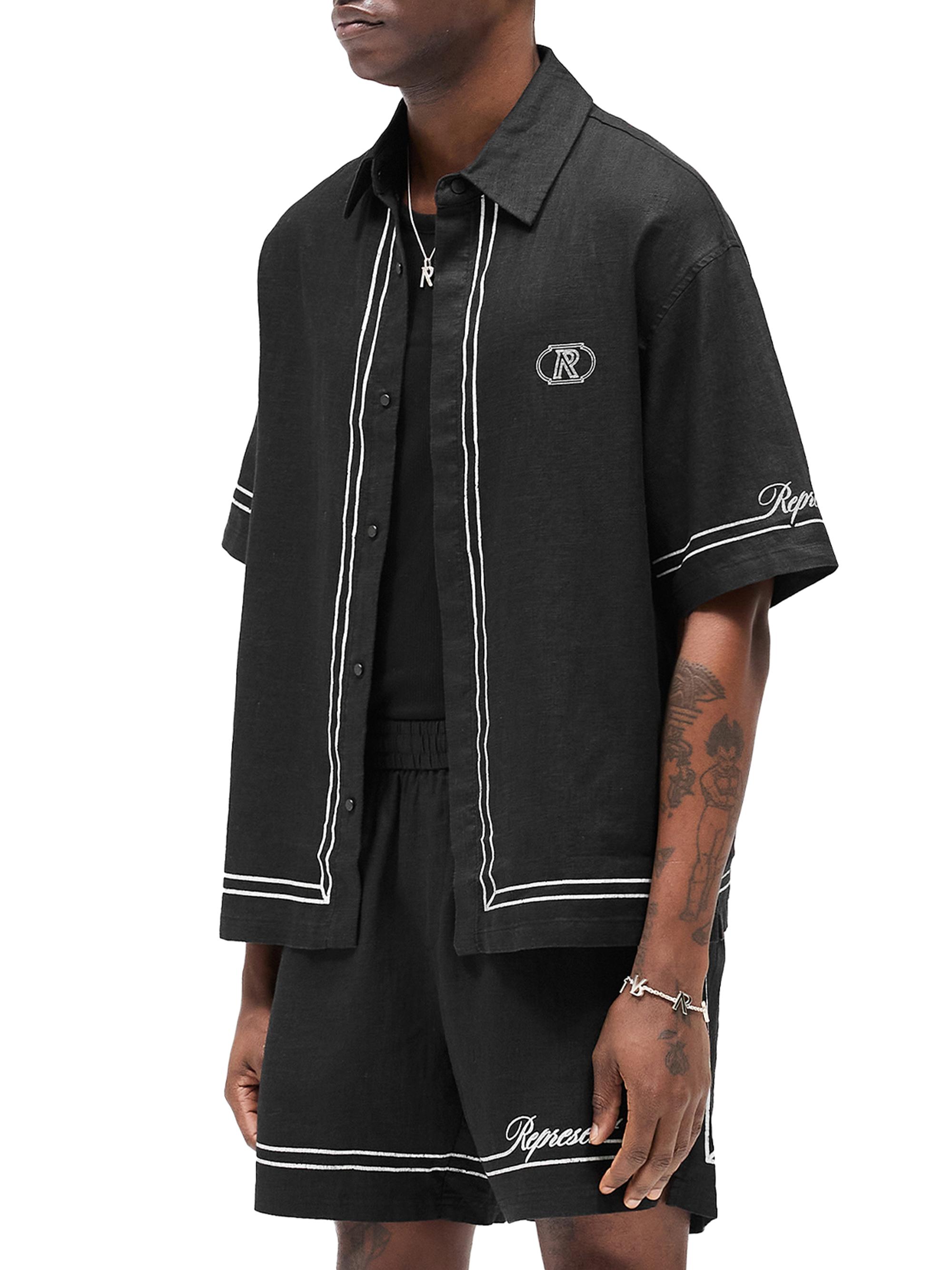 Represent Logo Border Shirt | Saks Fifth Avenue