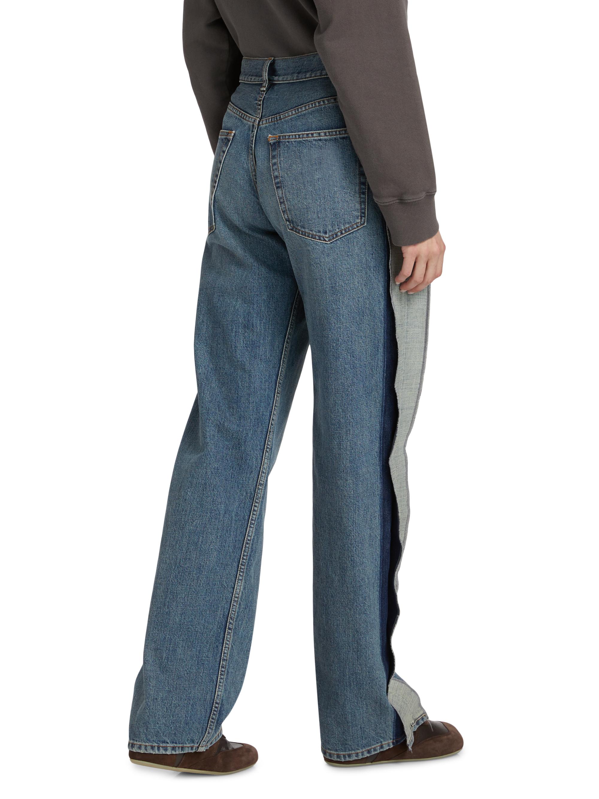MM6 Maison Margiela Straight-Leg Paneled Jeans | Saks Fifth Avenue