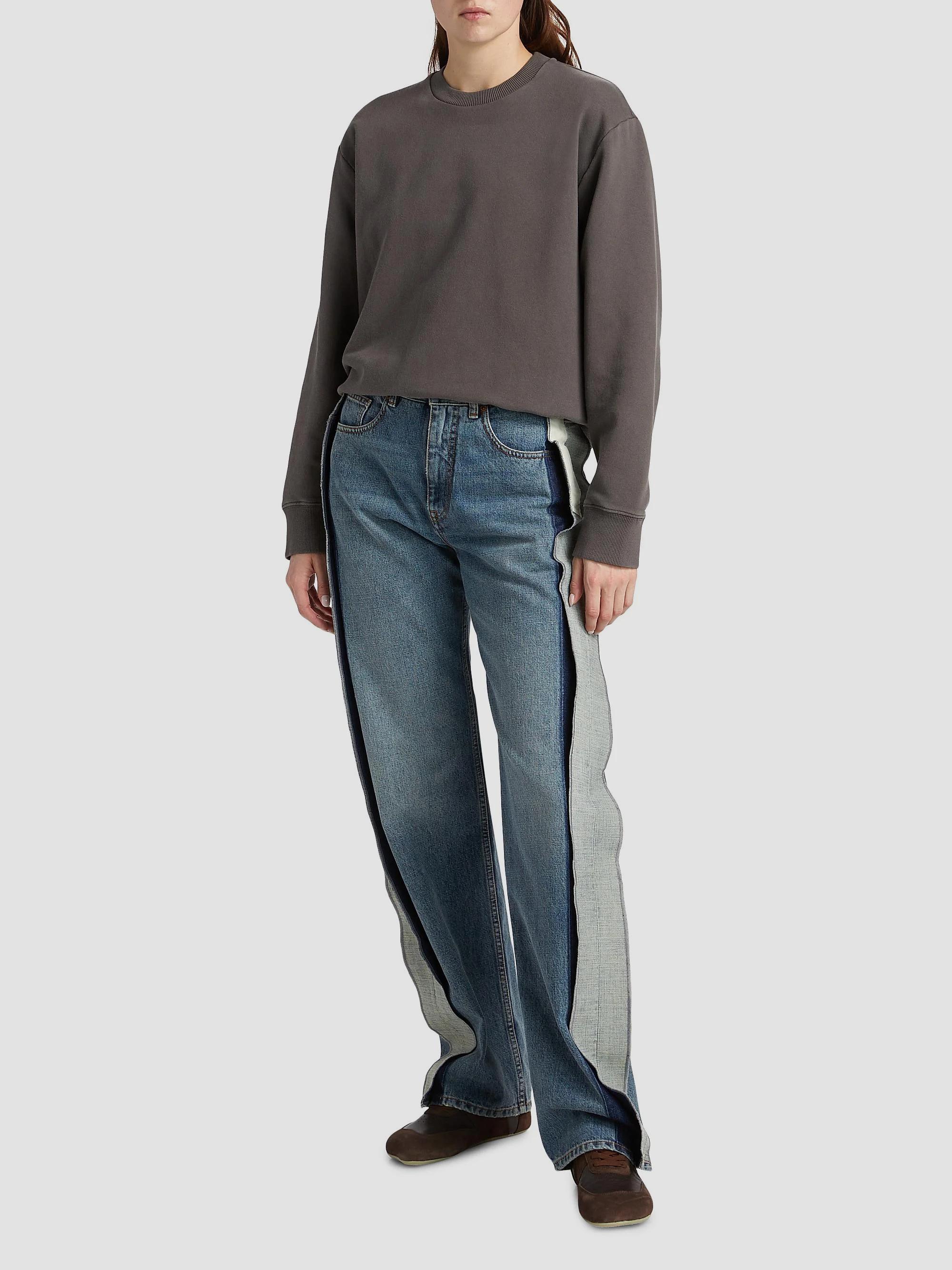 MM6 Maison Margiela Straight-Leg Paneled Jeans | Saks Fifth Avenue