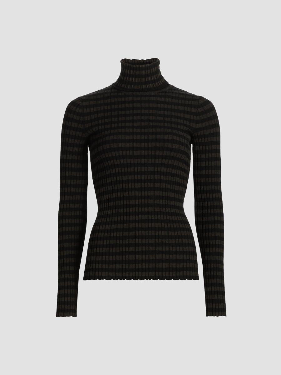 m*y様 【本人期・希少】Martin Margiela 10 タートルネックニ MM6 Maison Margiela Striped Mock-Turtleneck Sweater | Saks Fifth