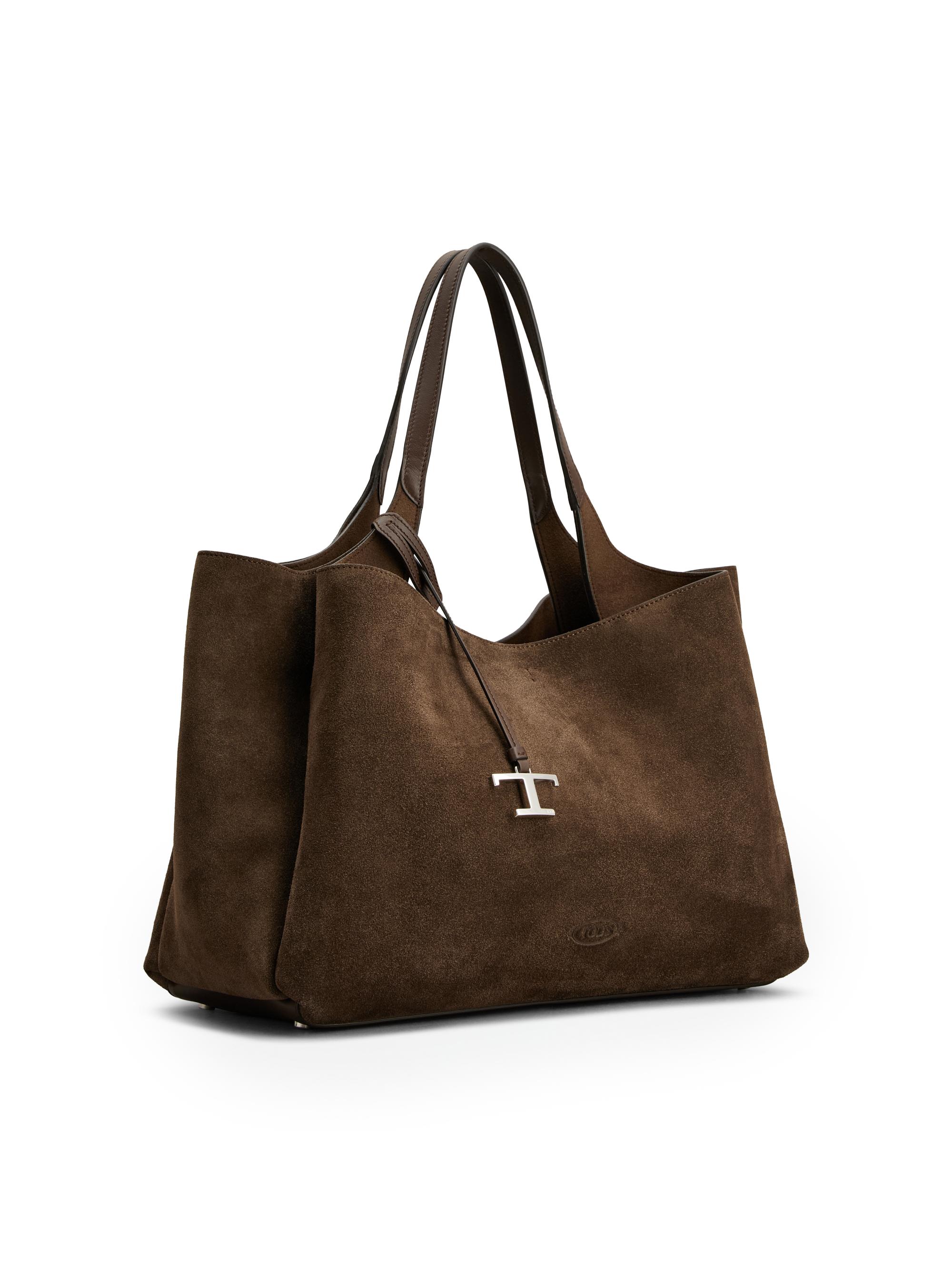 Tod's Medium Suede Tote Bag | Saks Fifth Avenue