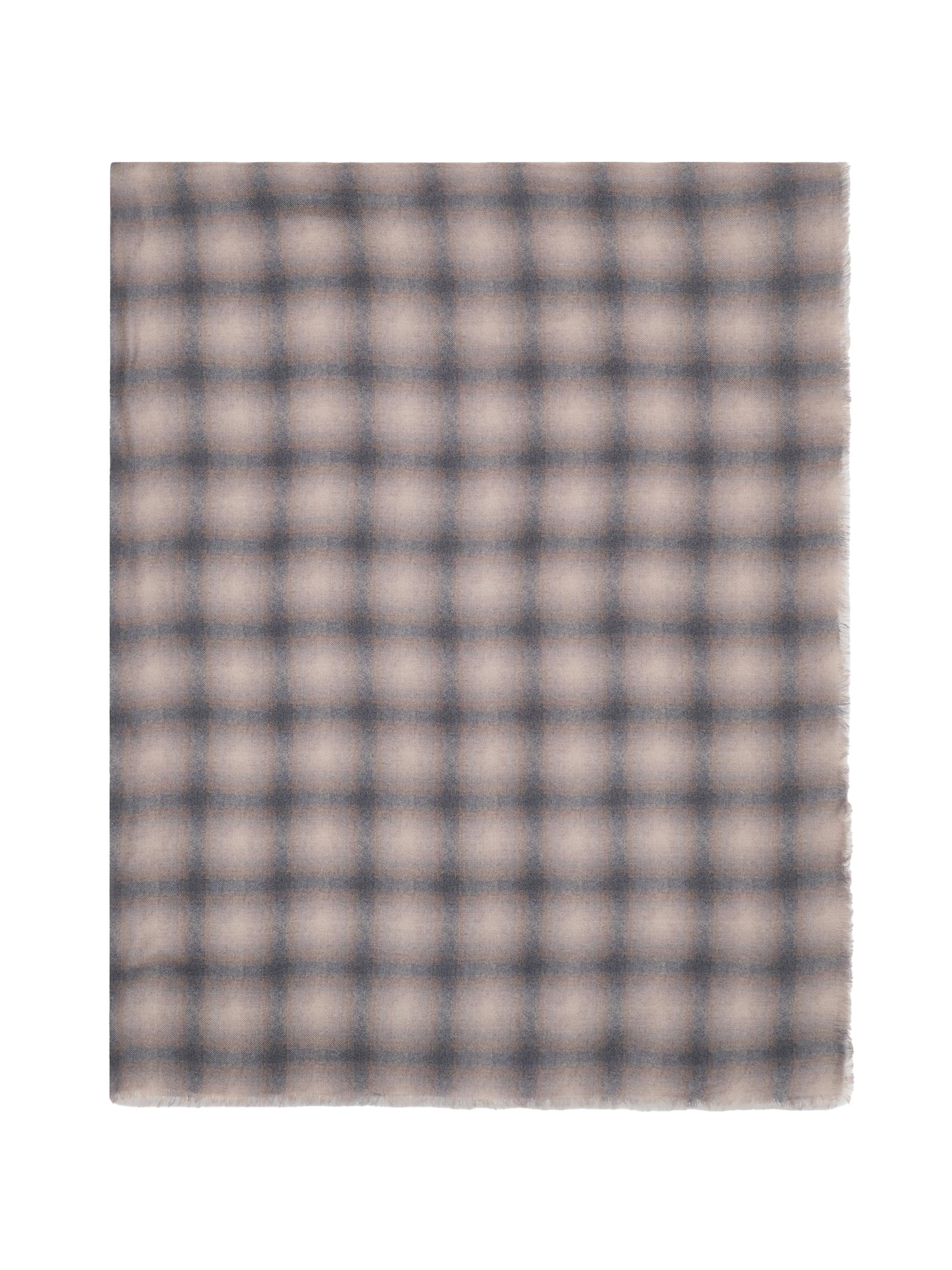 Giorgio Armani Men's Plaid Wool-Blend Scarf - Agata