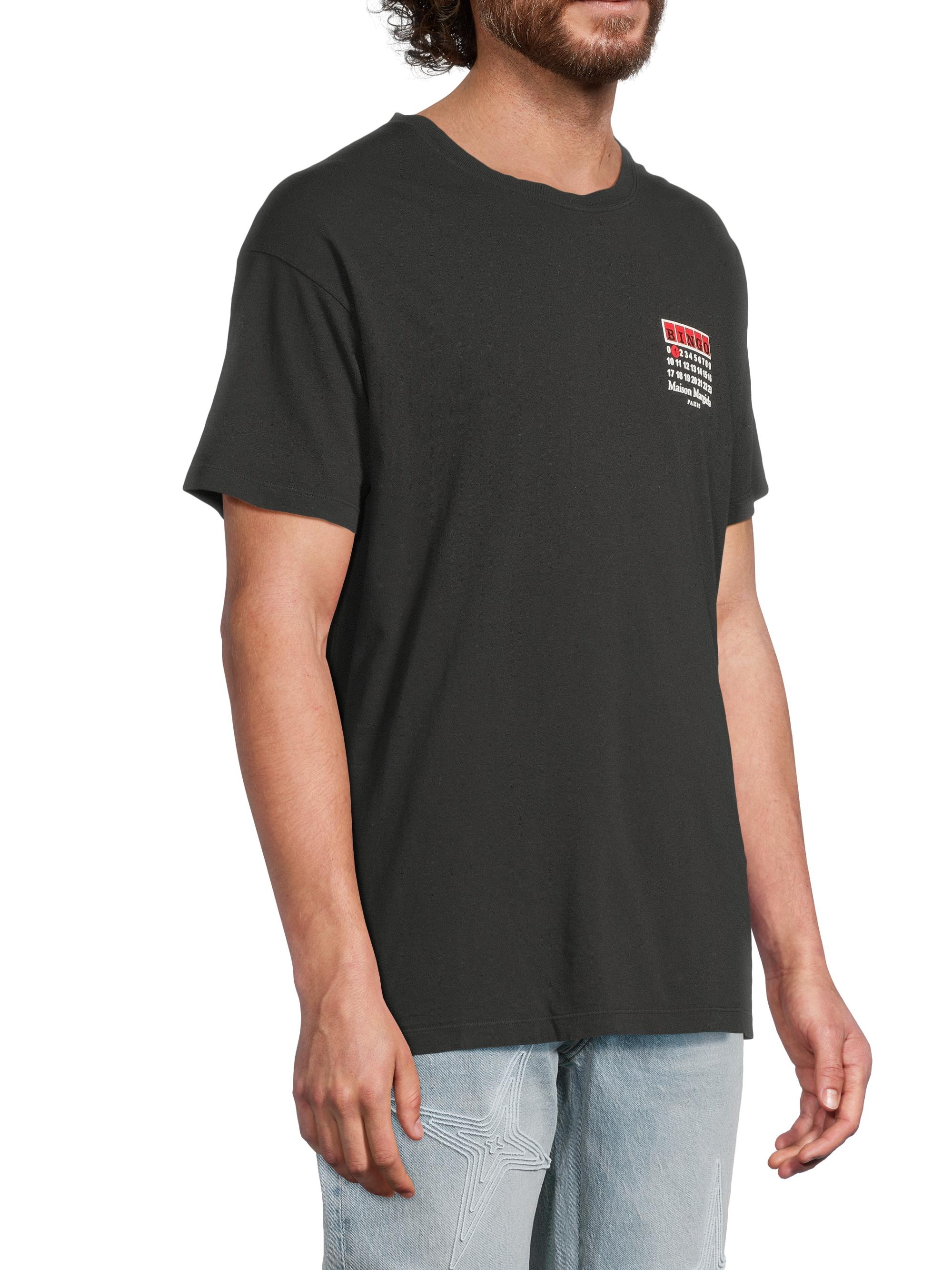 Maison Margiela Bingo Cotton Crewneck T-Shirt | Saks Fifth Avenue
