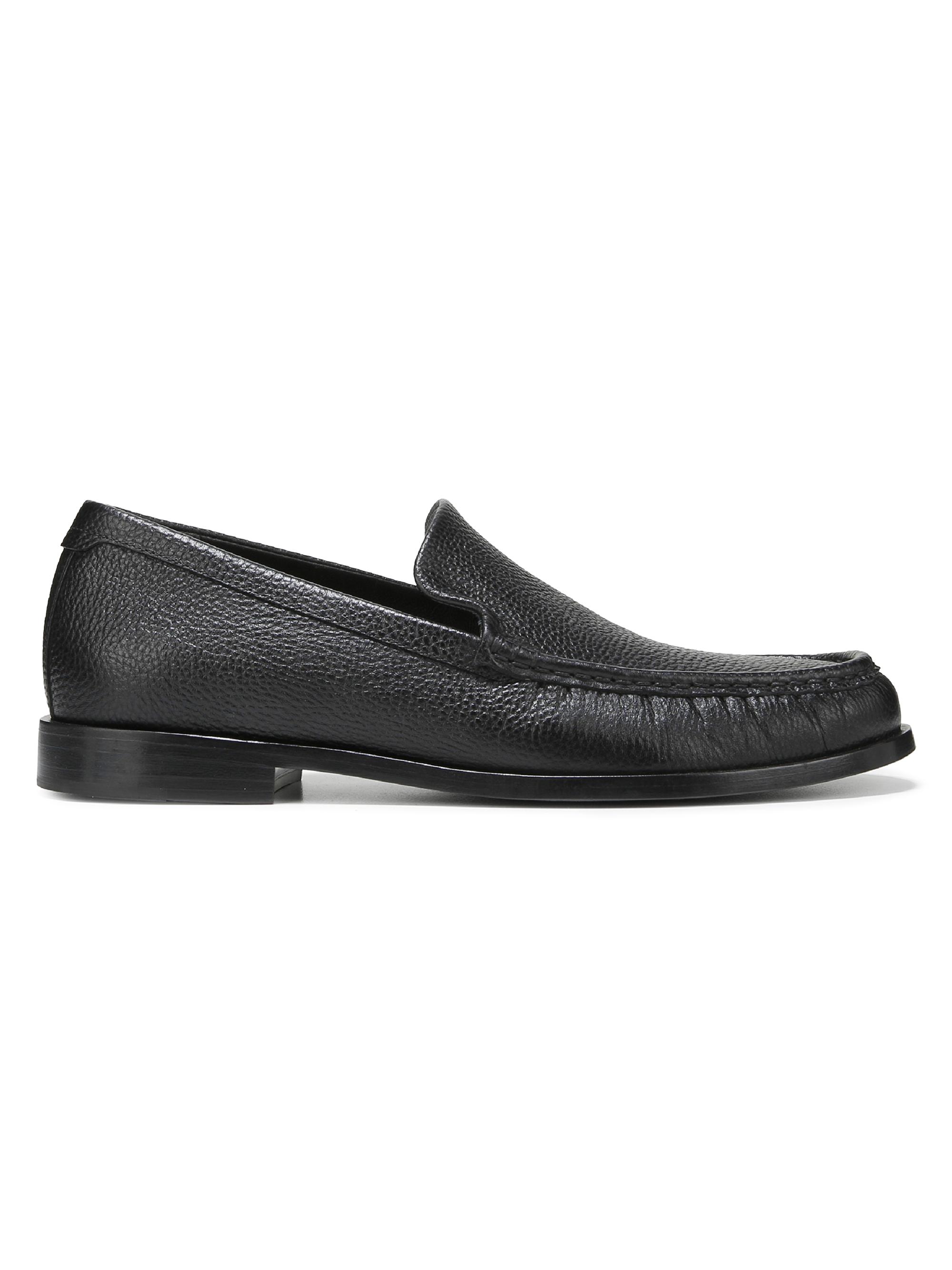 Vince Men's Miles Leather Loafers - Black
