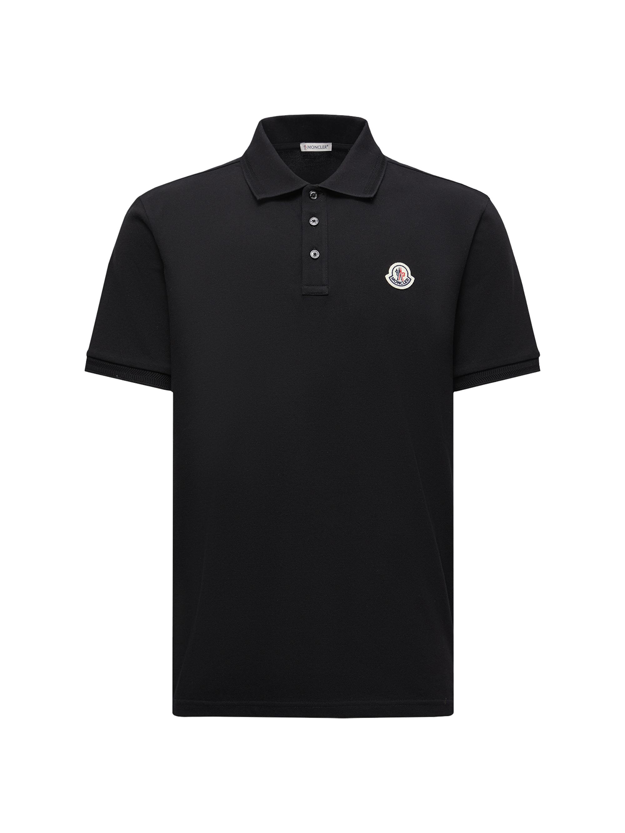 Moncler Polo Shirt in Cotton Piquet | Saks Fifth Avenue