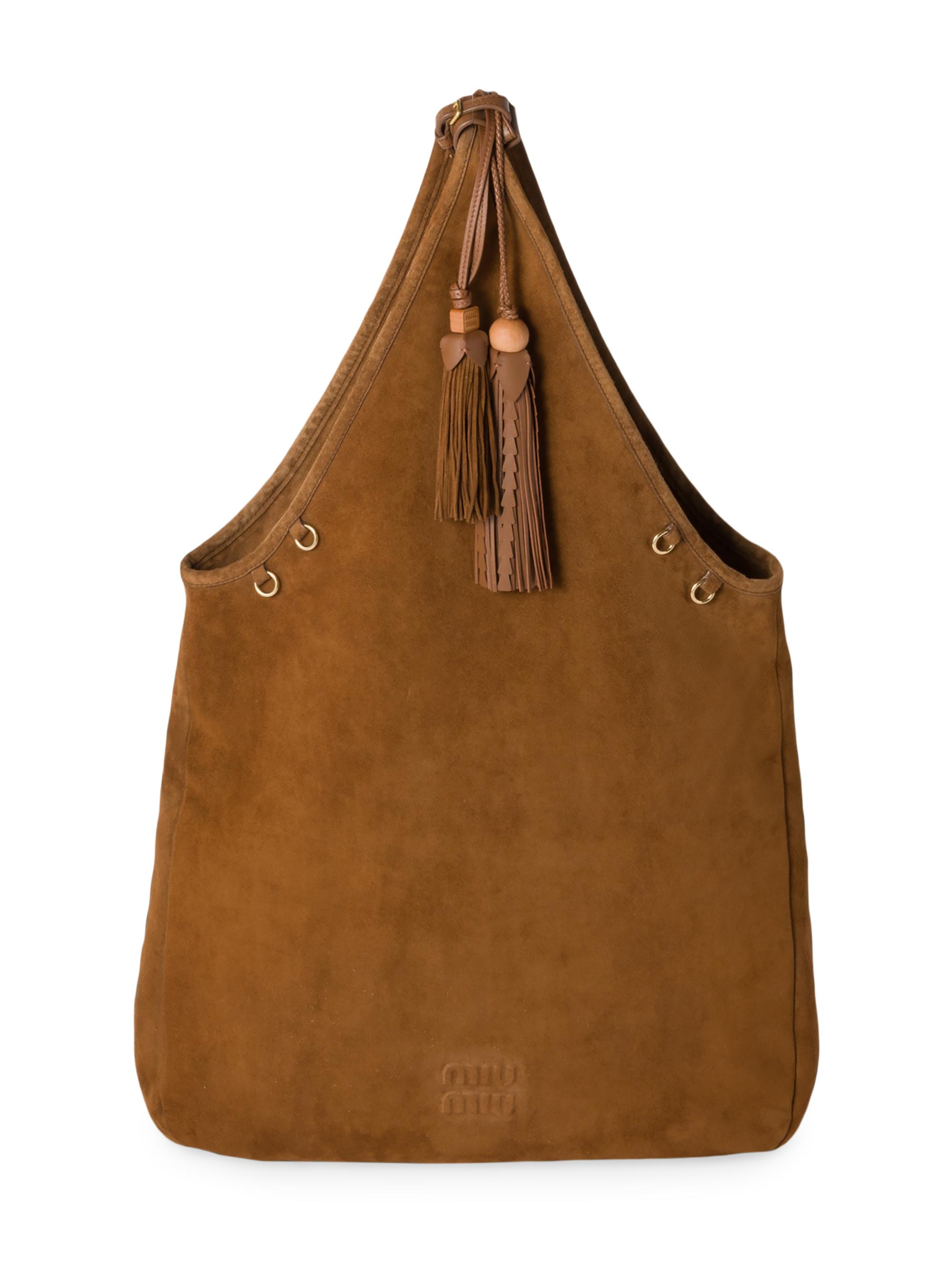 バッグ 90's MIU MIU Bamboo Handle Suede Bag 0400023124671_BROWN?wid=600&