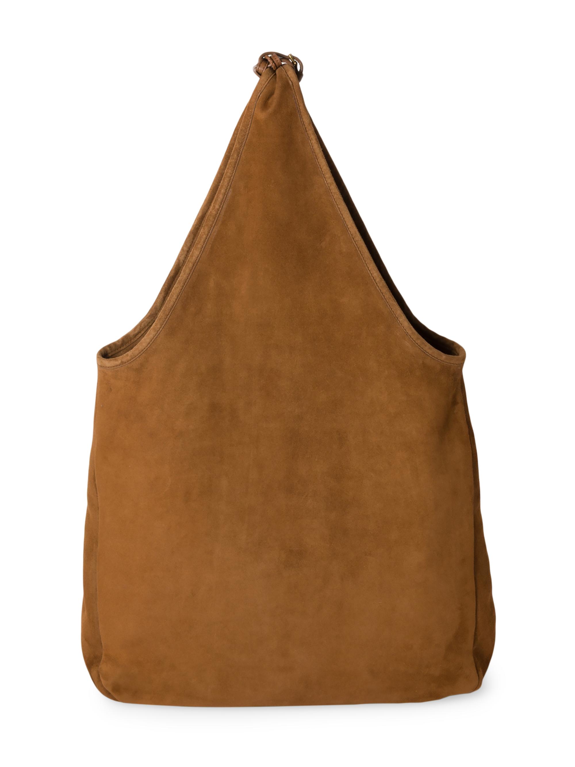 Miu Miu Suede Top Handle Bag with Tassels | Saks Fifth Avenue