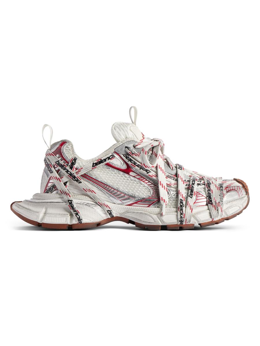 BALENCIAGA ♪ 3XL Extreme Laces Logo スニーカー 825598W3XH Balenciaga 3xl Extreme Laces Logo White / Black - Sep 2025