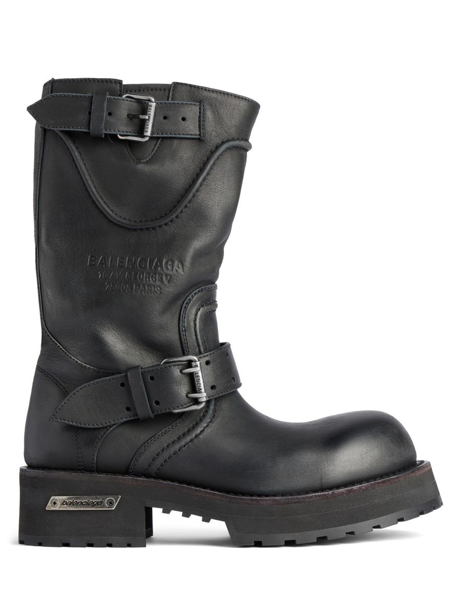 BALENCIAGA VENOM ハイブーツ Men's Venom High Boot in Black | Balenciaga US
