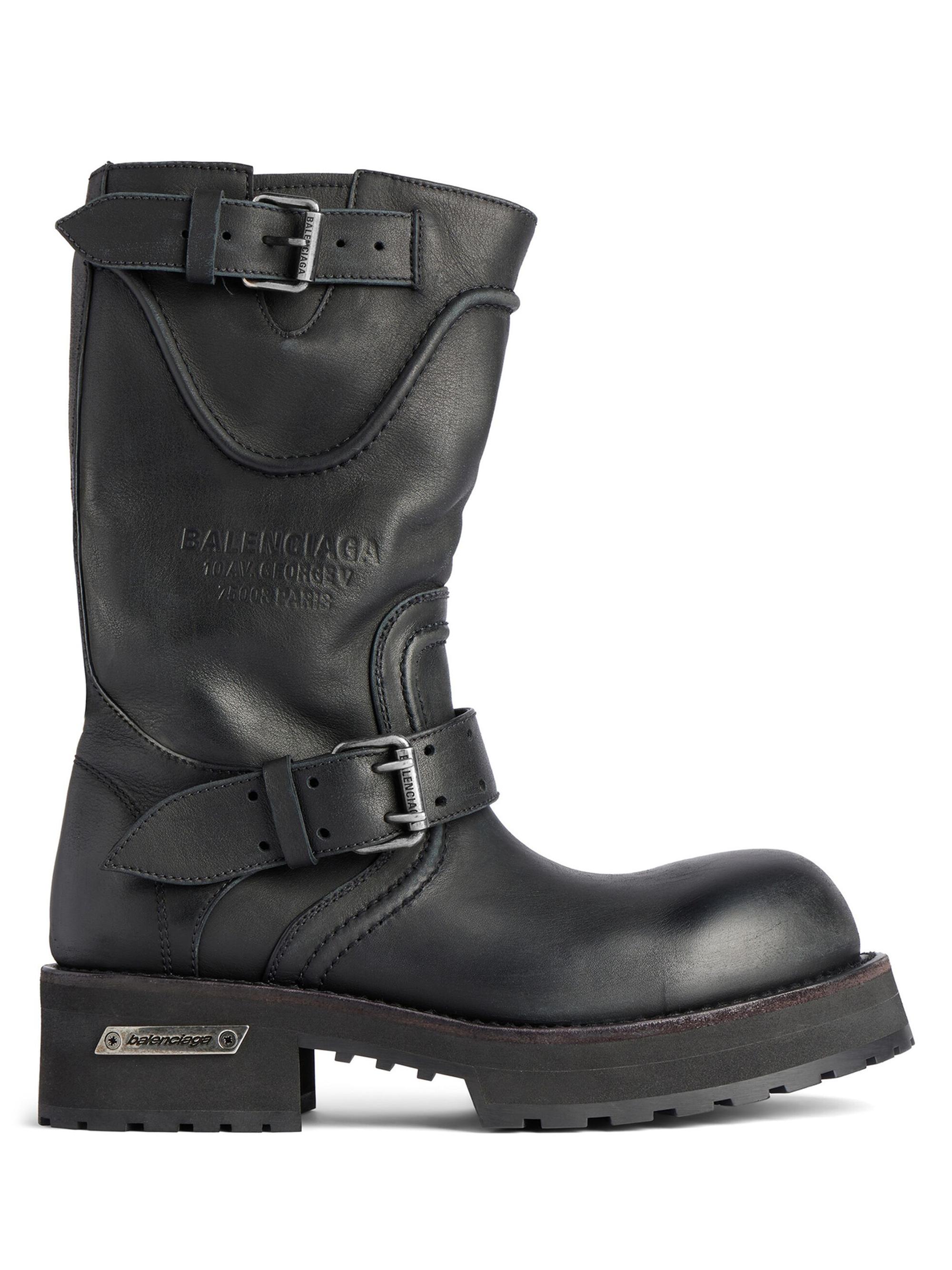 Balenciaga Bulldozer Lace-Up Boots | Saks Fifth Avenue
