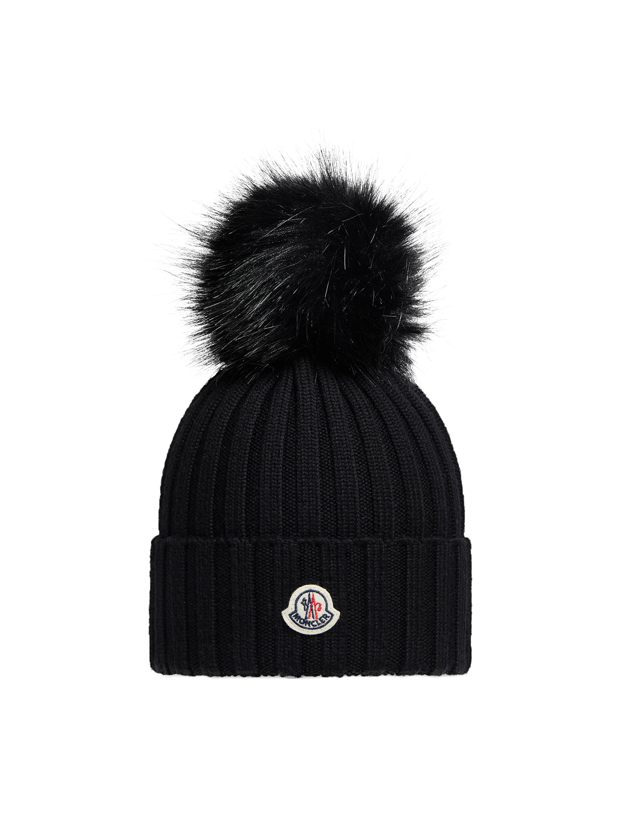 Moncler Women's Beanie in Wool - Pink