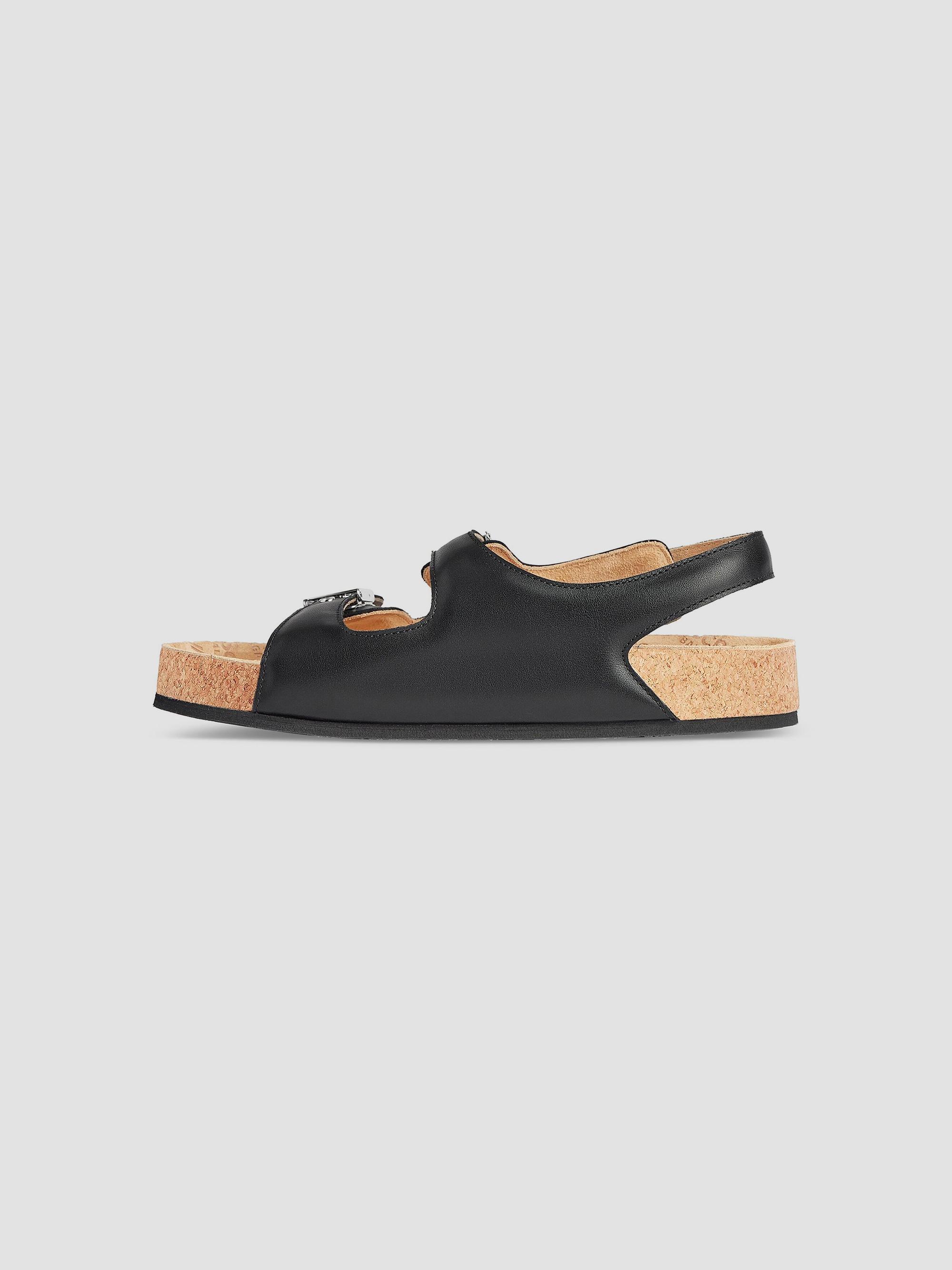Balenciaga I Scholl Flat Sandals | Saks Fifth Avenue
