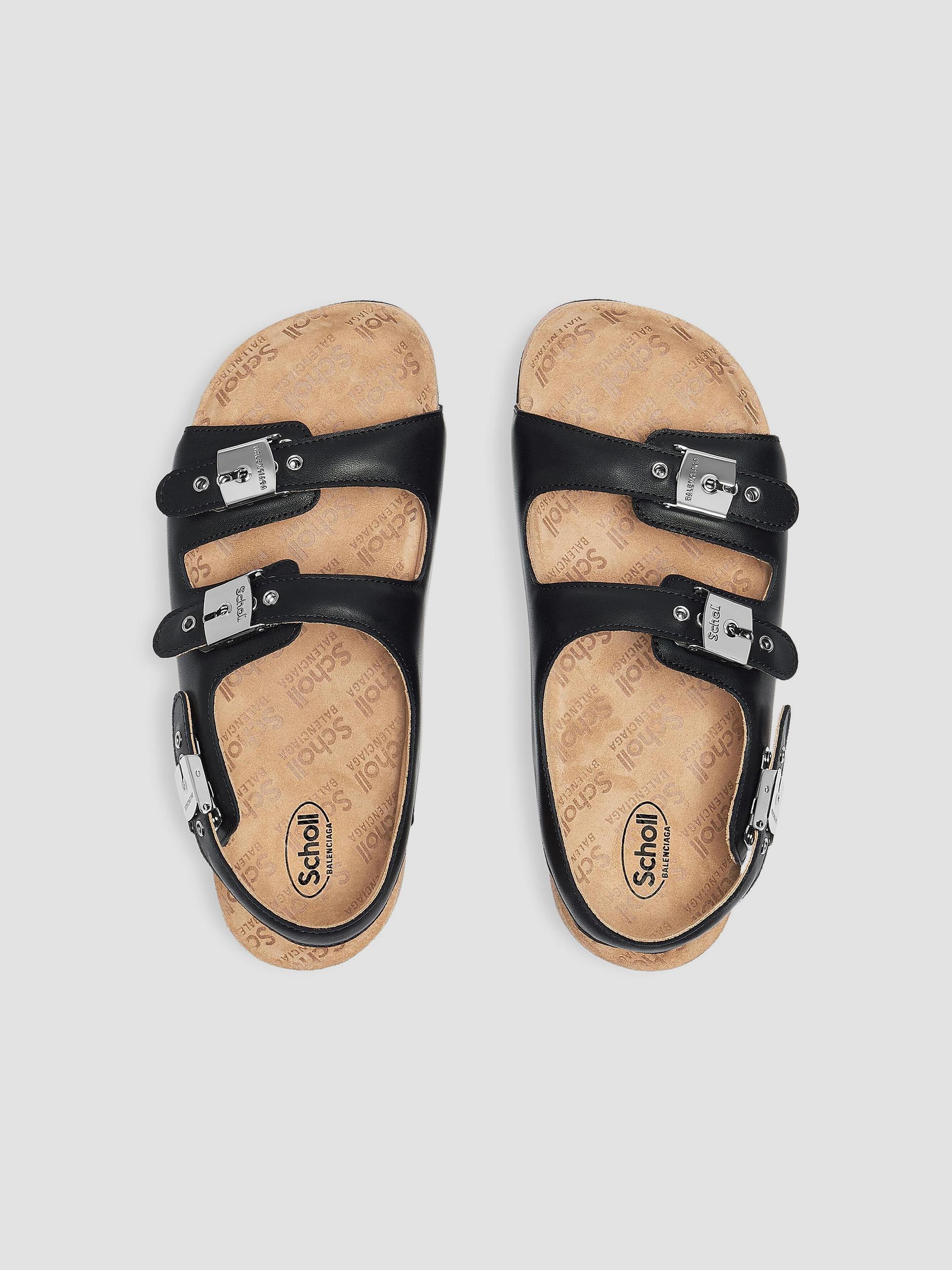 Balenciaga I Scholl Flat Sandals | Saks Fifth Avenue
