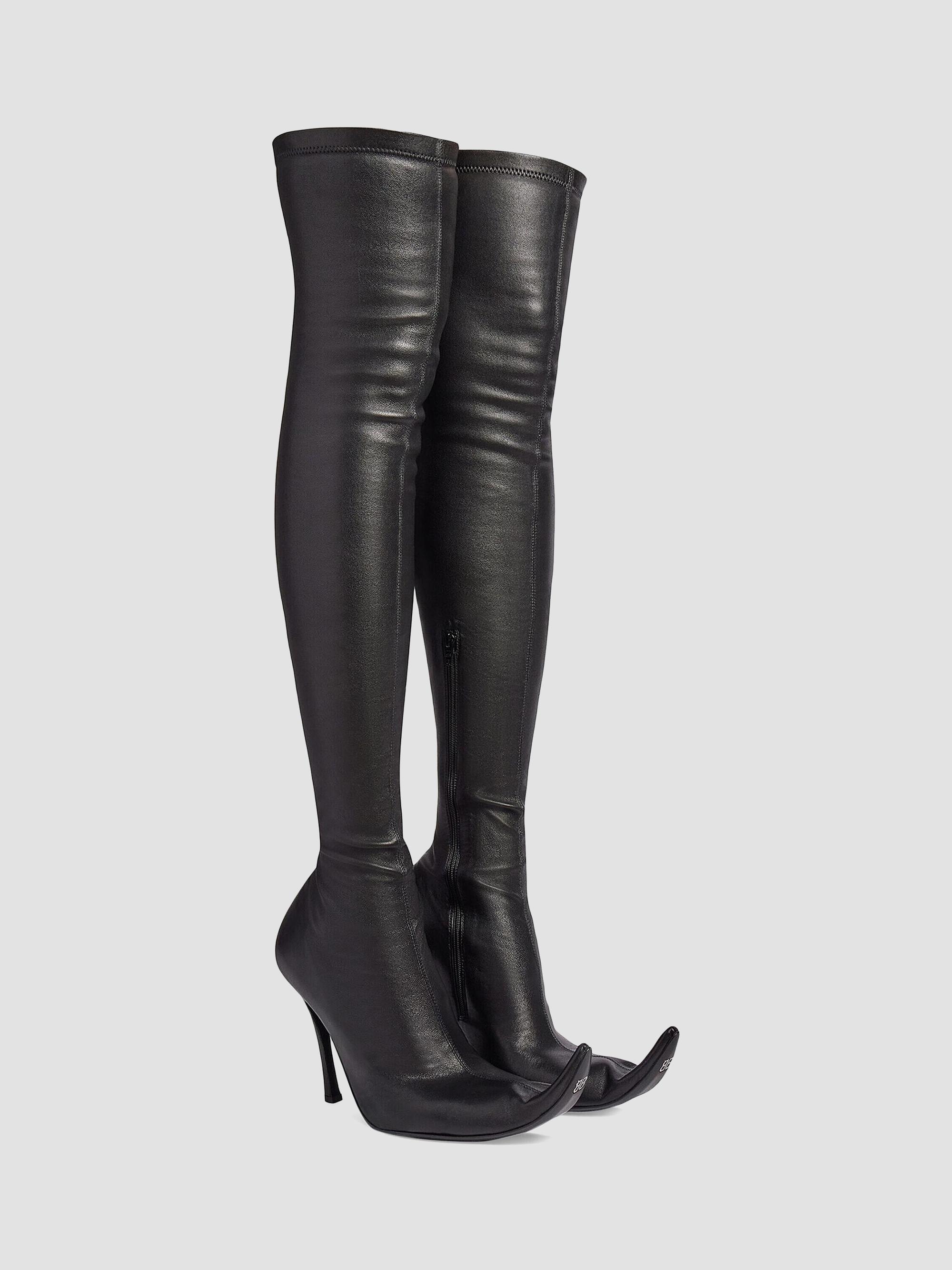 Balenciaga Poulaine Boots | Saks Fifth Avenue