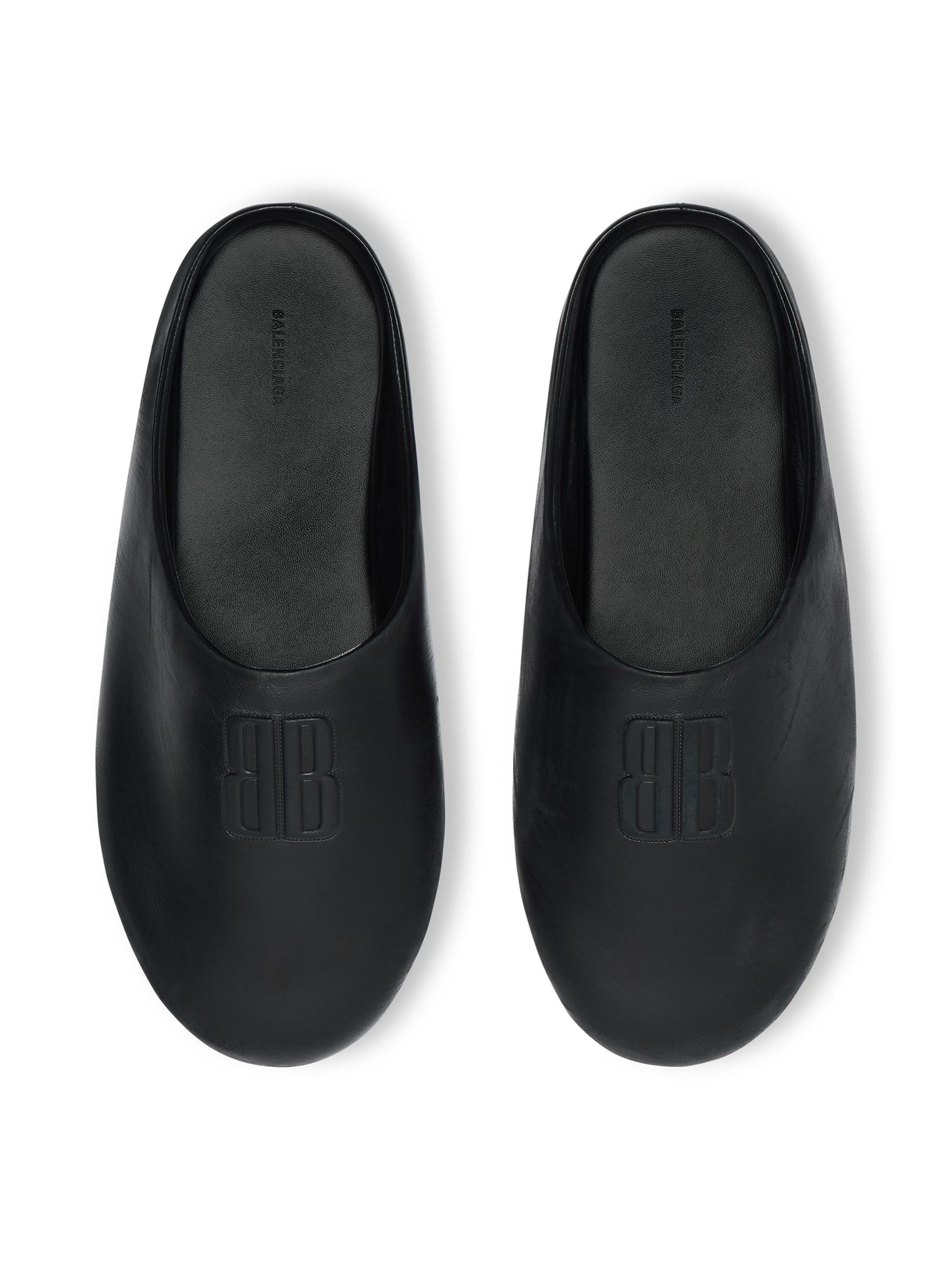 Balenciaga Château Flat Mules | Saks Fifth Avenue