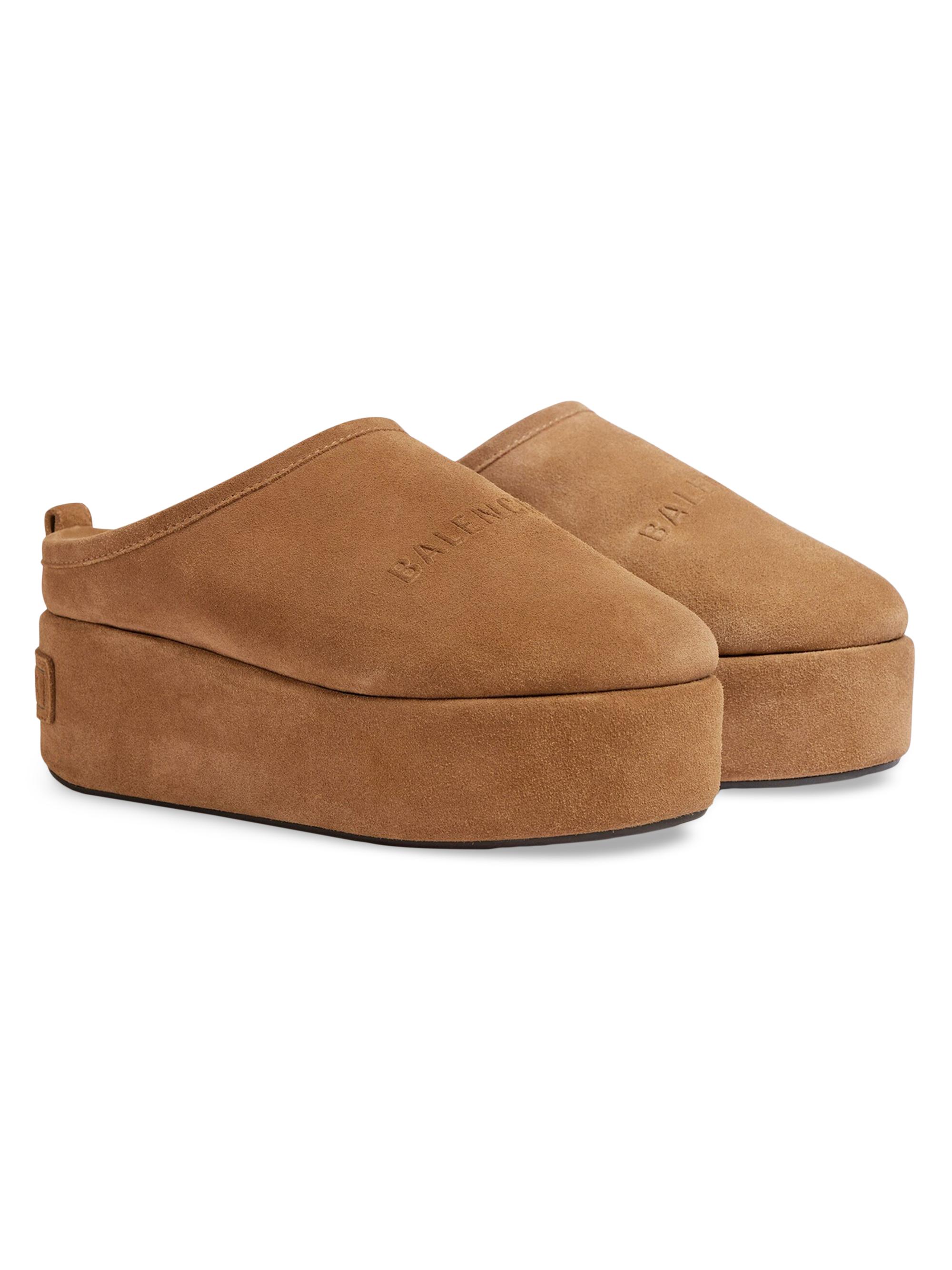 Balenciaga Alaska Soft Platform Mules | Saks Fifth Avenue