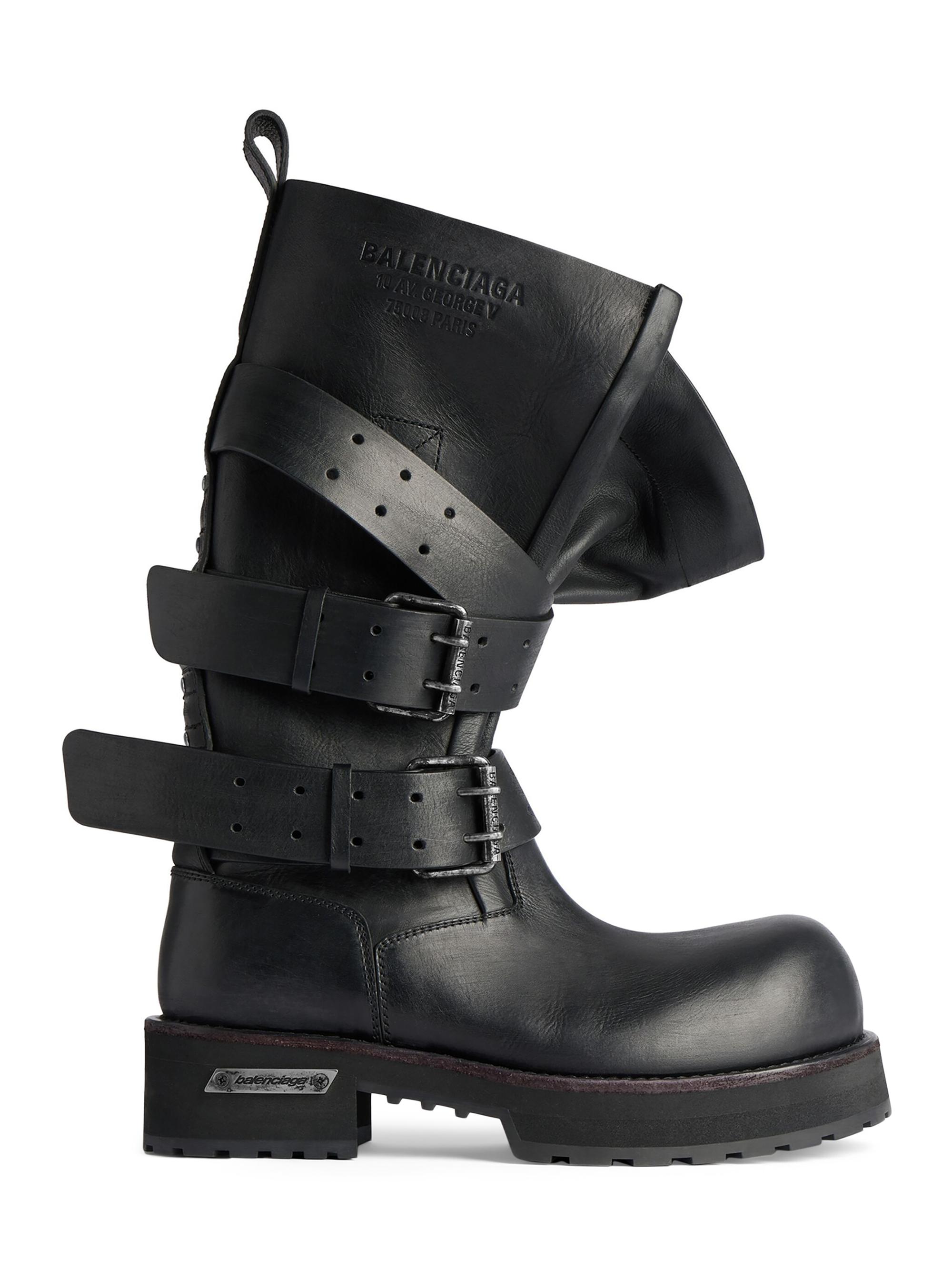 Balenciaga Bulldozer Lace-Up Boots | Saks Fifth Avenue