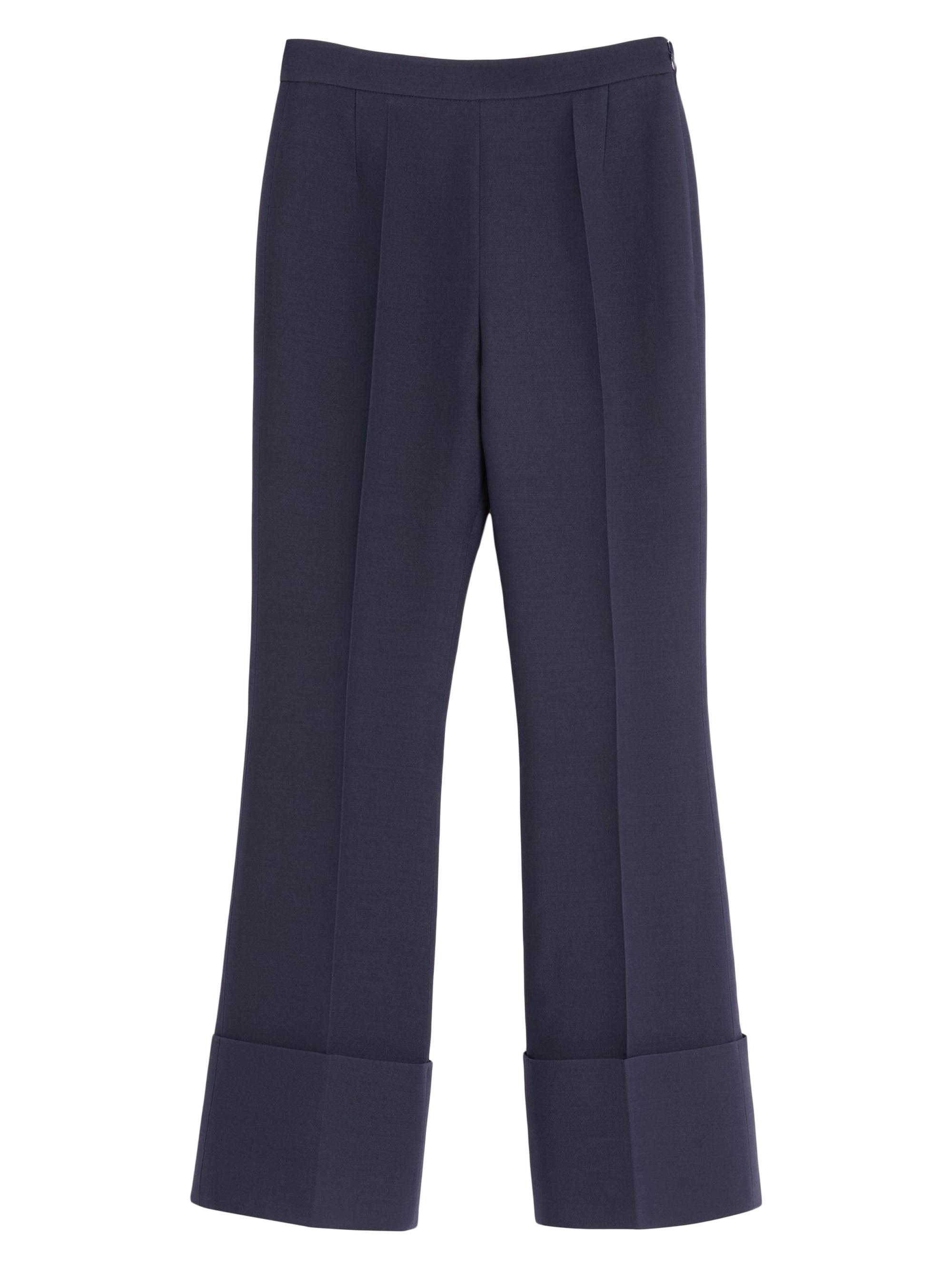 Valentino Garavani Women's Crepe Couture Pants - Blue