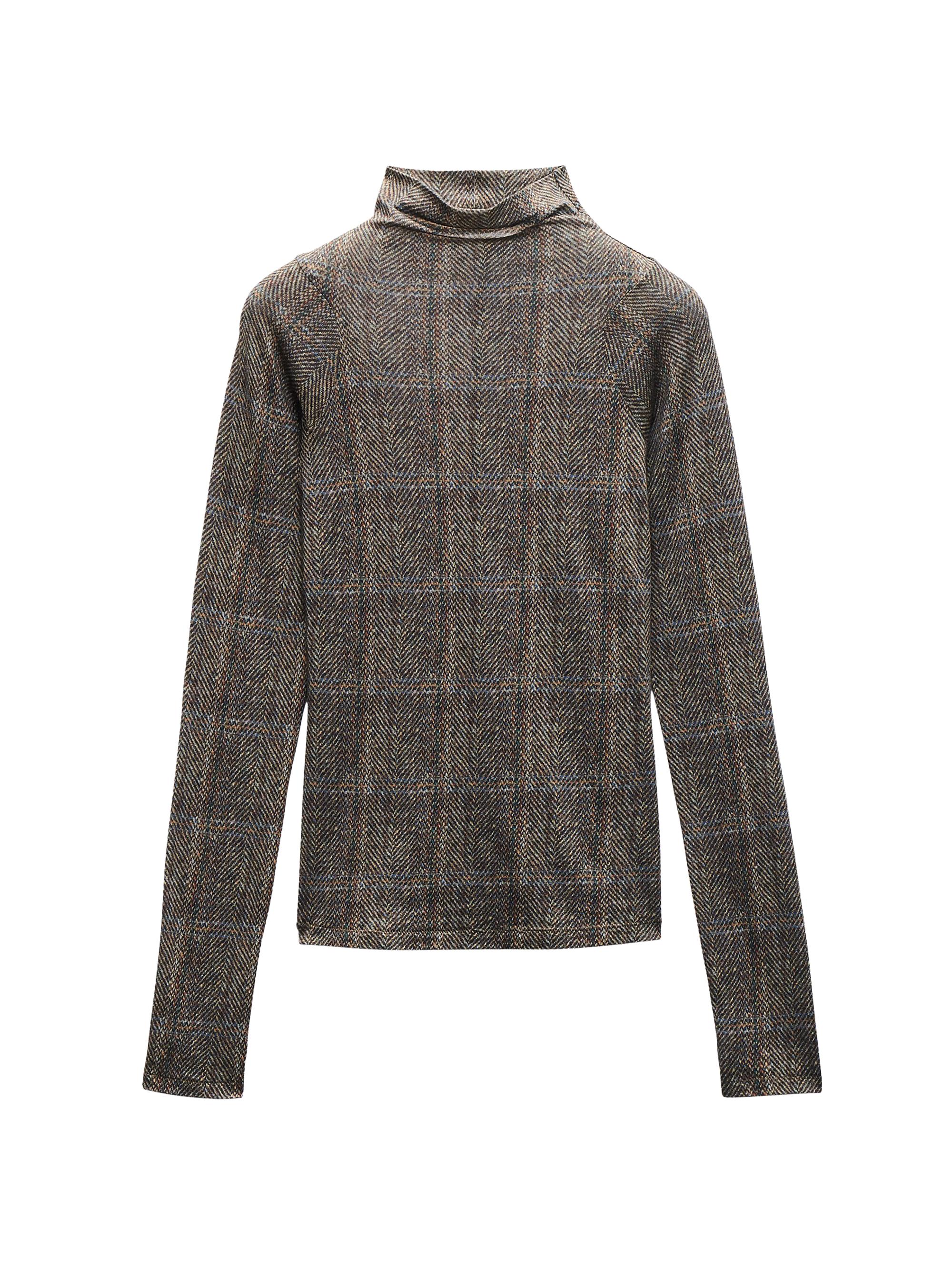 rag & bone Women's Shaw Plaid Cotton-Blend Shirt - Brown Multi