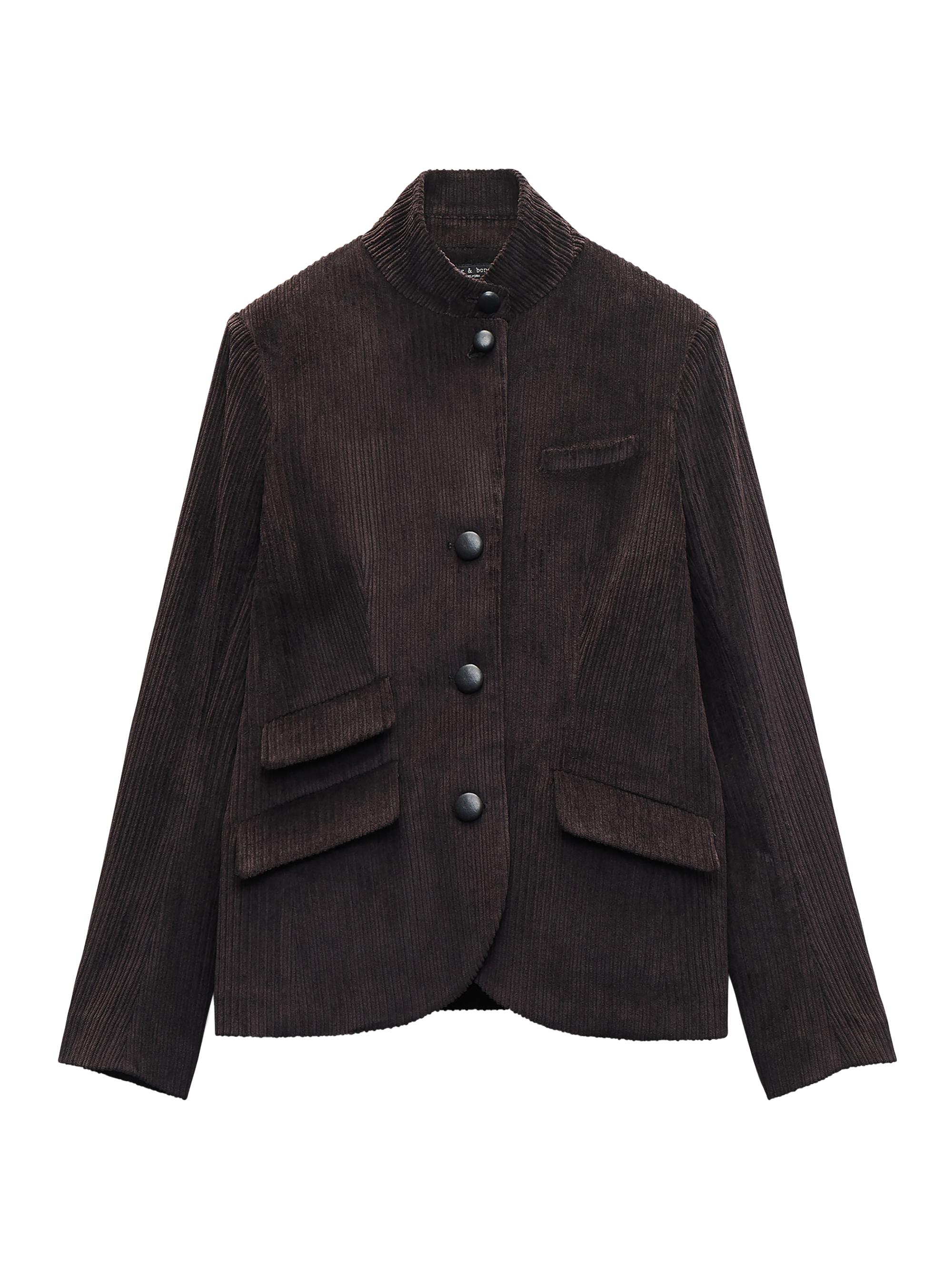 rag & bone Women's Slade Corduroy Single-Breasted Blazer - Brown