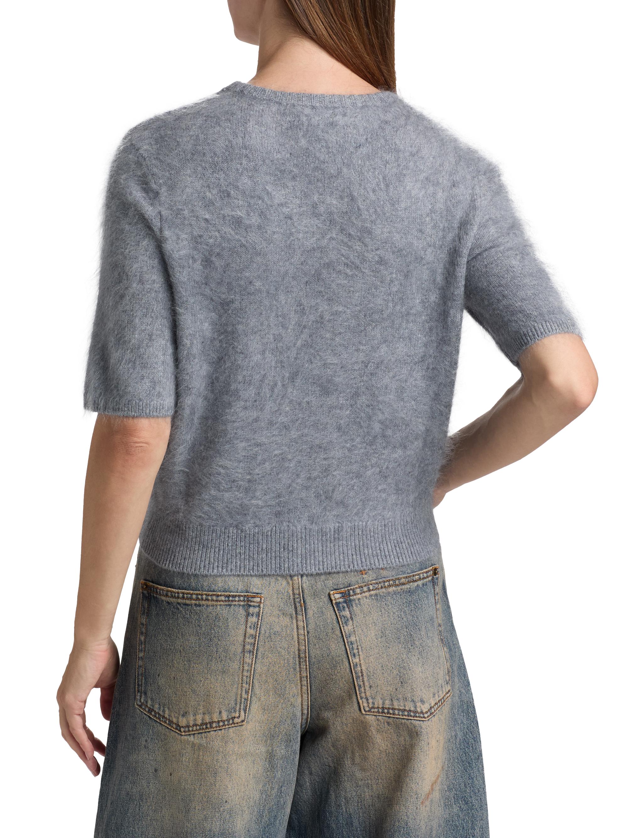 rag & bone Jada Brushed Cashmere Crop Sweater | Saks Fifth Avenue