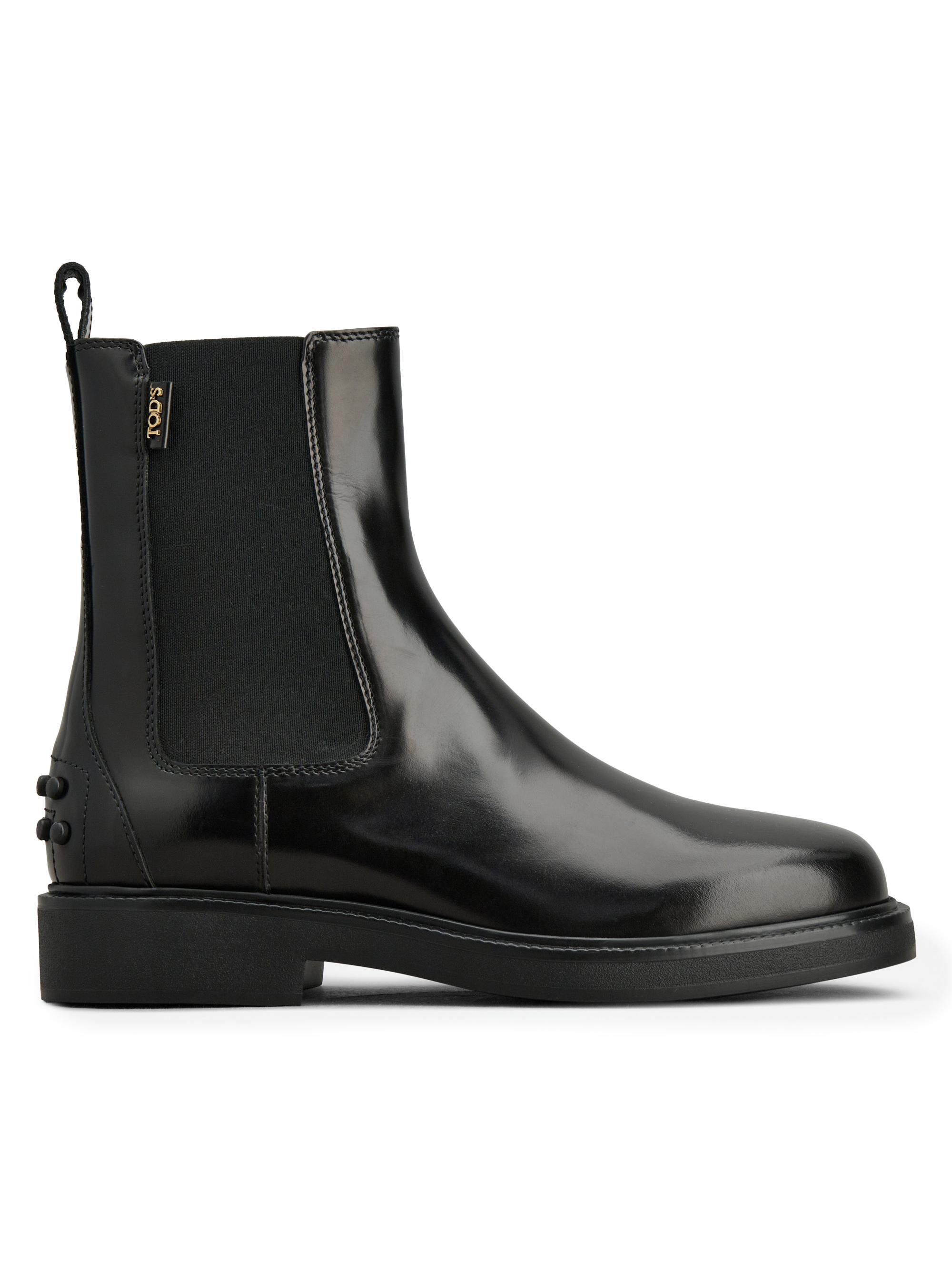 靴 D-Tona-Ankle boots in patent leather Black D-Tona Sc Boots by Diesel on Sale